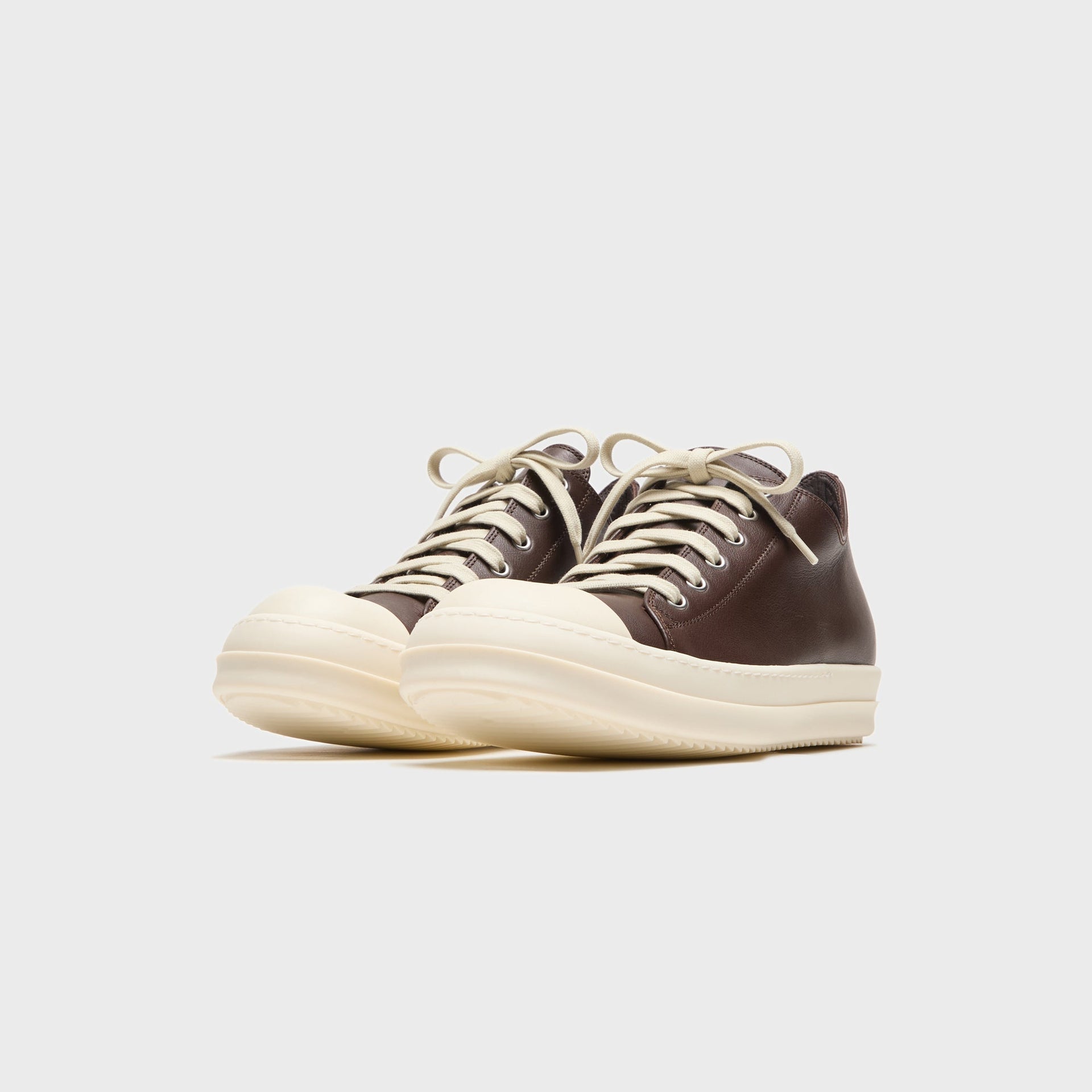 Rick Owens Temple Sneaks - Macassar / Milk