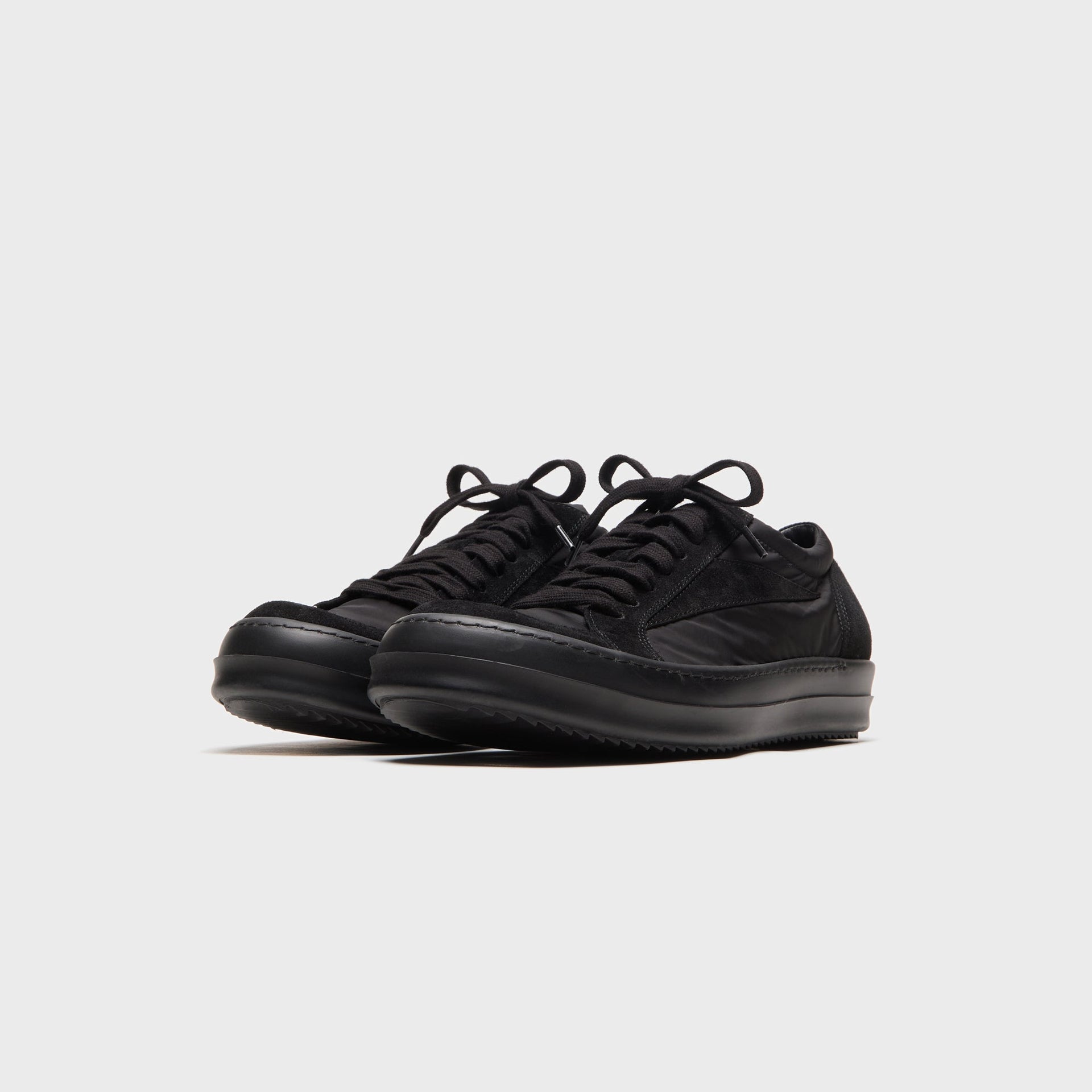 Rick Owens Vintage Lace Up Sneakers - Black