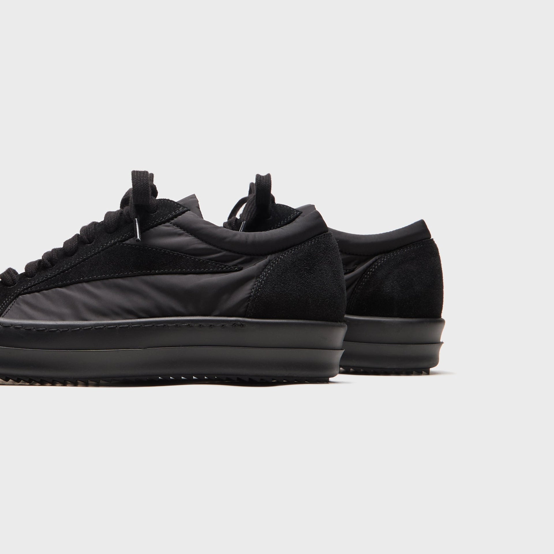 Rick Owens Vintage Lace Up Sneakers - Black