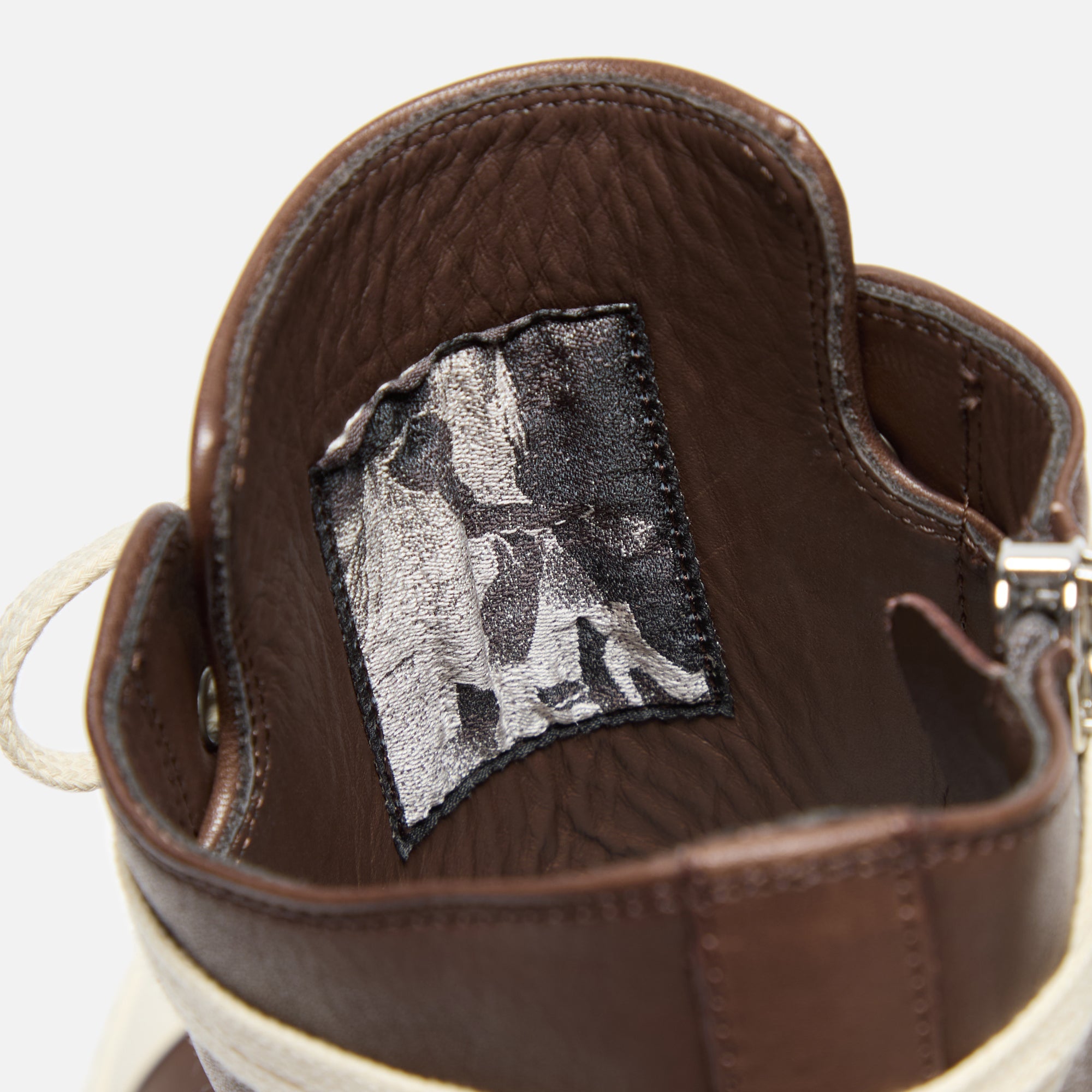 Rick Owens Porterville Sneakers - Saddle / Milk – Kith Canada