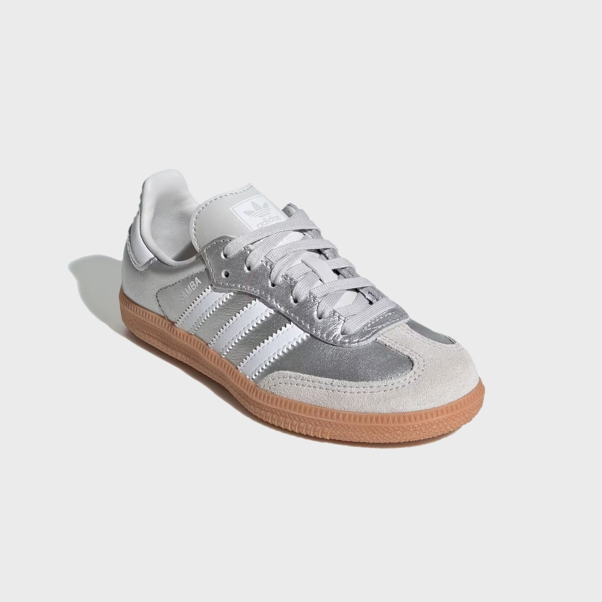 adidas PS Samba OG - Silver Metallic / Cloud White / Gum