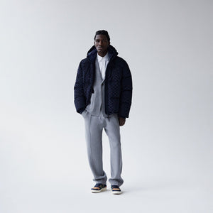 Kith Monogram Midi Puffer - Nocturnal – Kith Canada