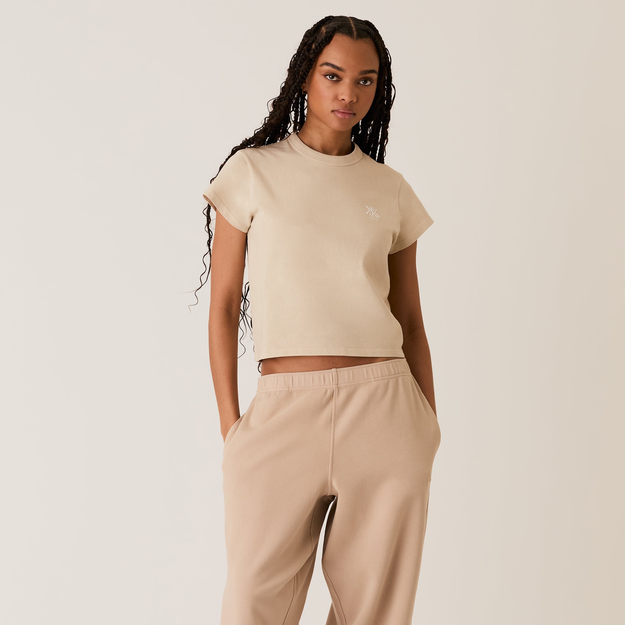 ★24AW★Kith Women Mulberry Crest Vintage Tee Kith Women Mulberry Vintage Tee - Theory – Kith Canada
