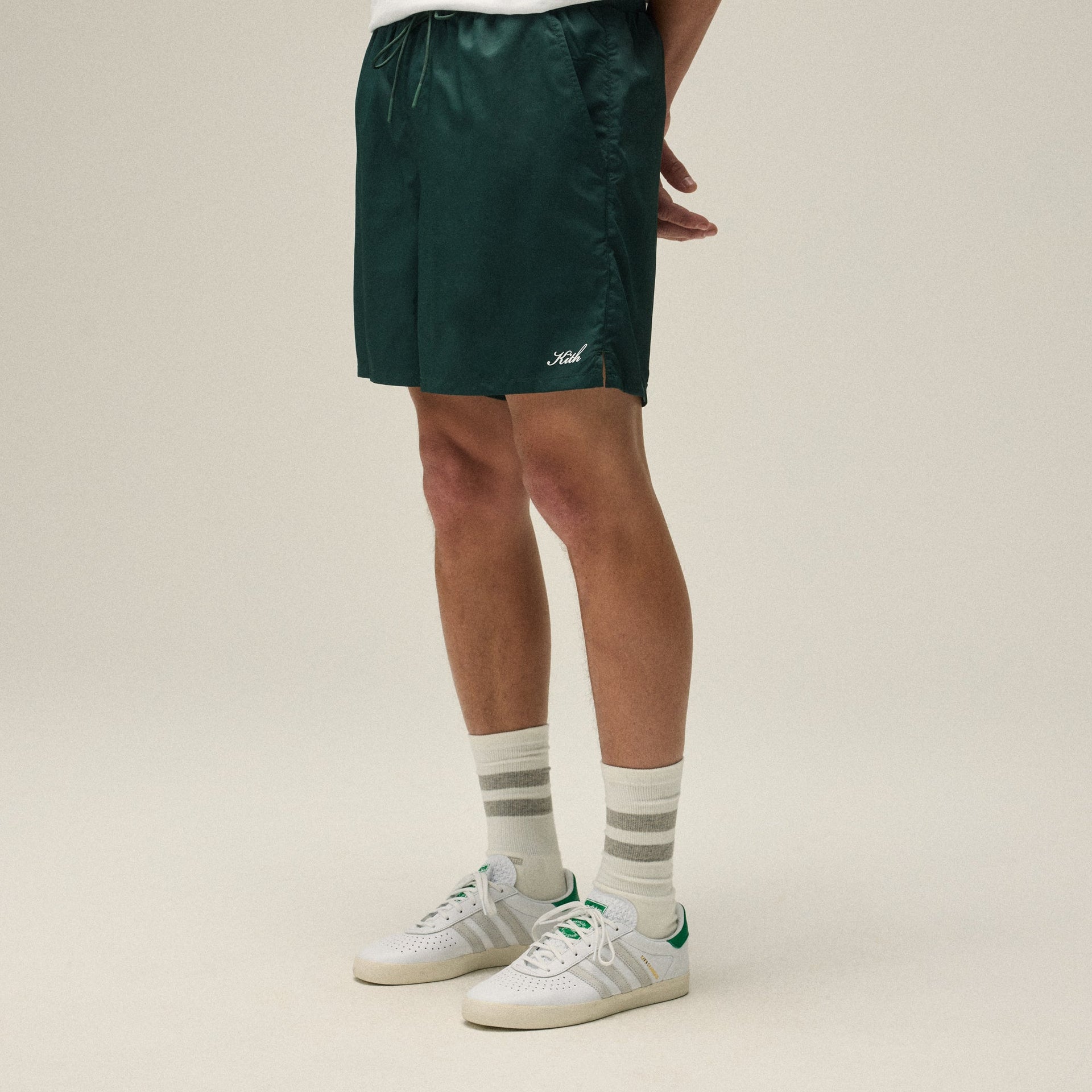 Kith Twill Collins Swim Short - Stadium