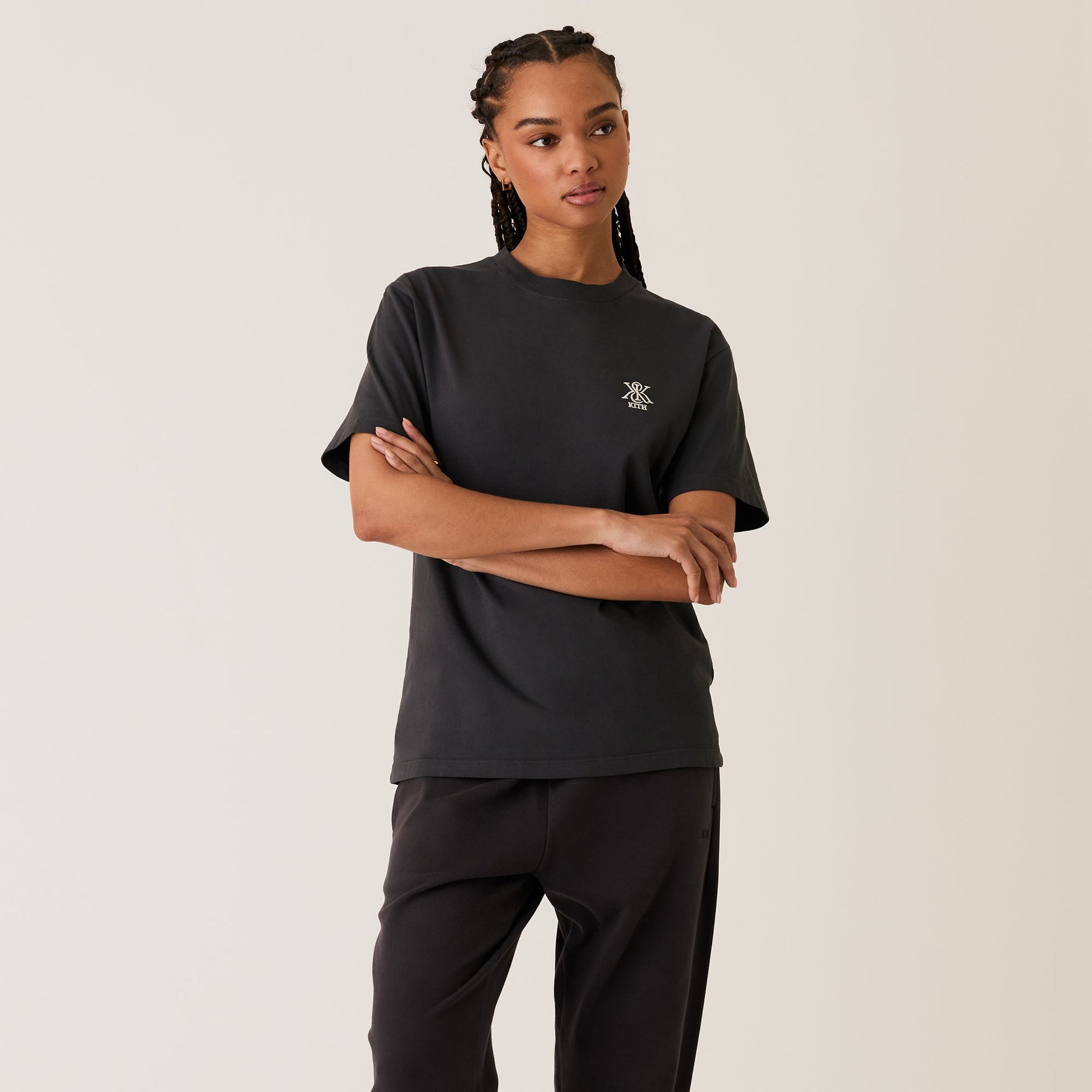 Kith Women Nia II Sueded Tee - Gotham