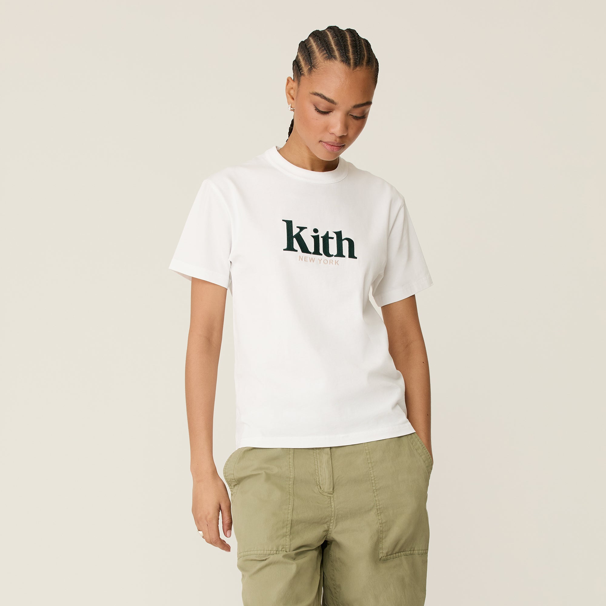 送料関税込み KITH NYC Mott ニューヨーク Tシャツ WHITE Kith Women Mott New York Tee II - White – Kith Canada