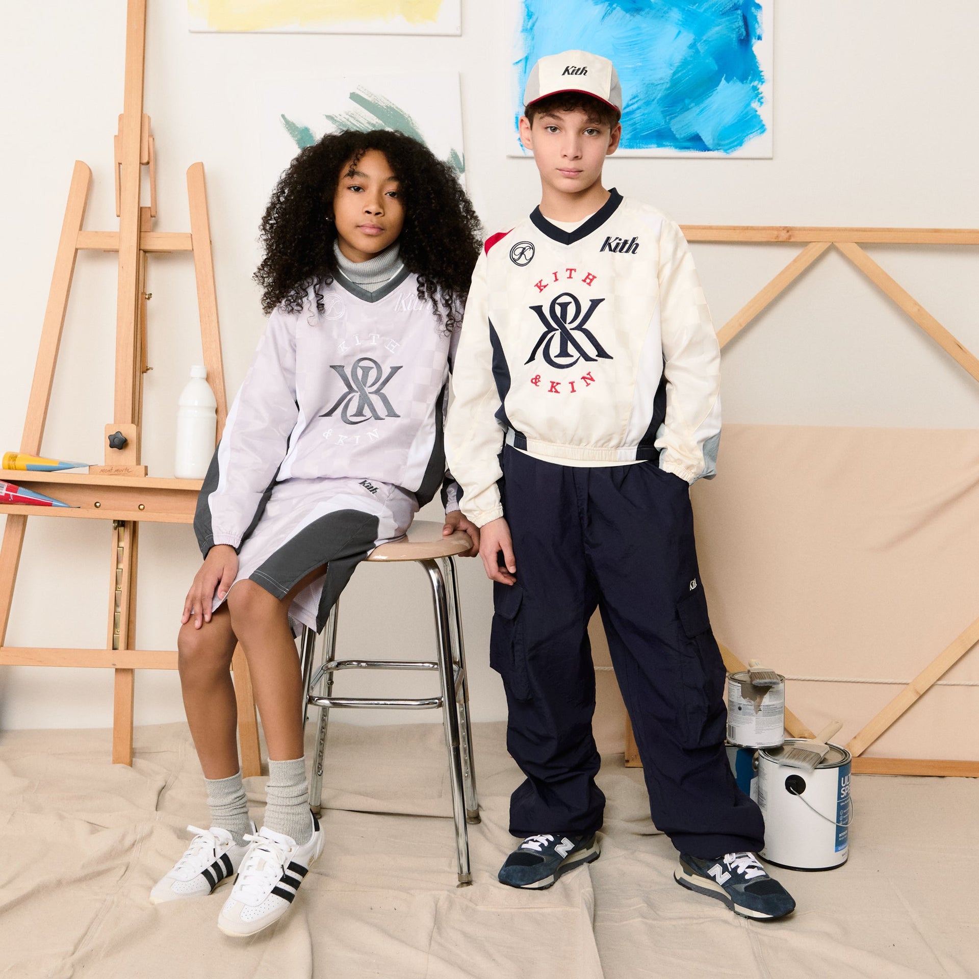 Kith Kids Dayton Pullover - Echo