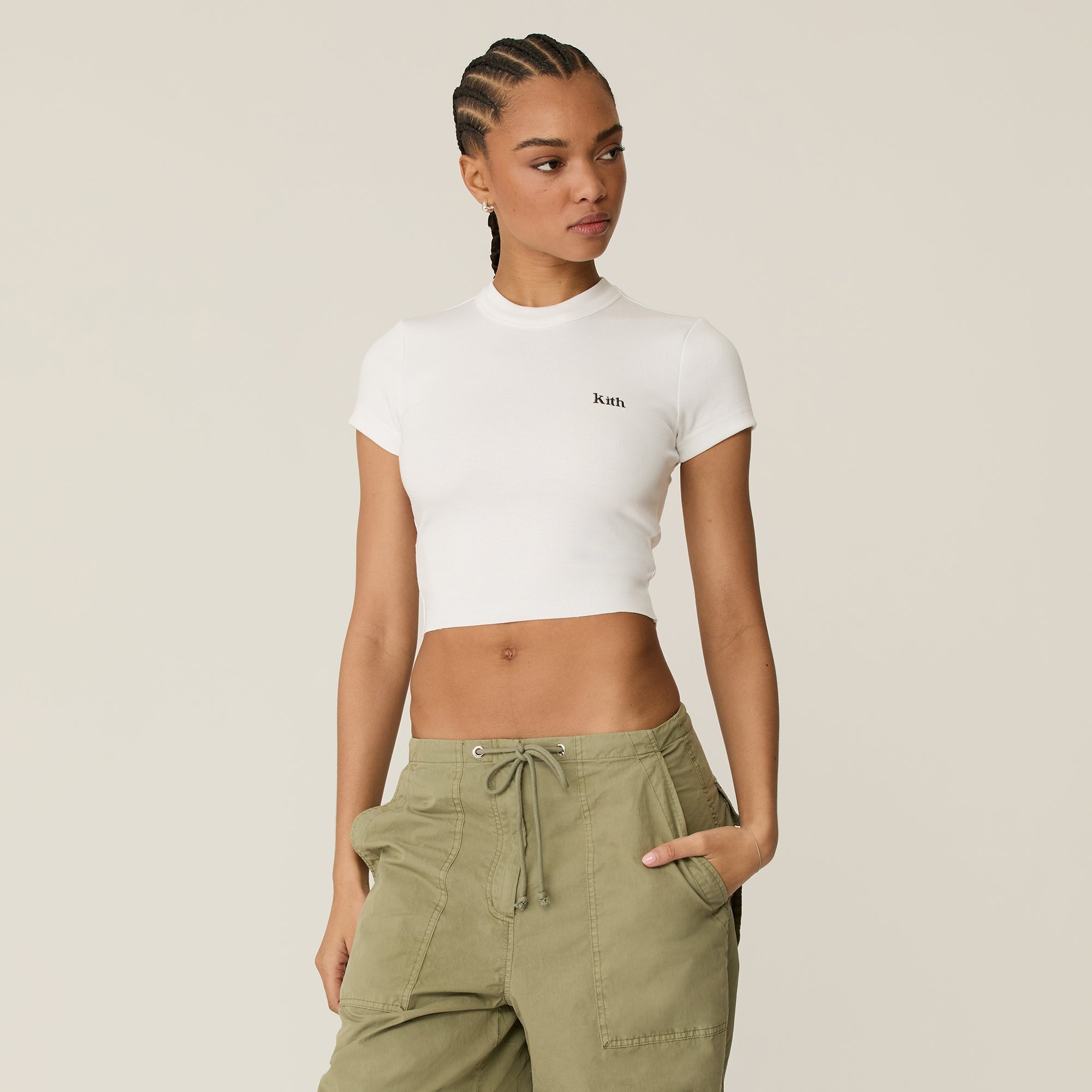 Kith Women Mulberry Tee II - White – Kith Canada