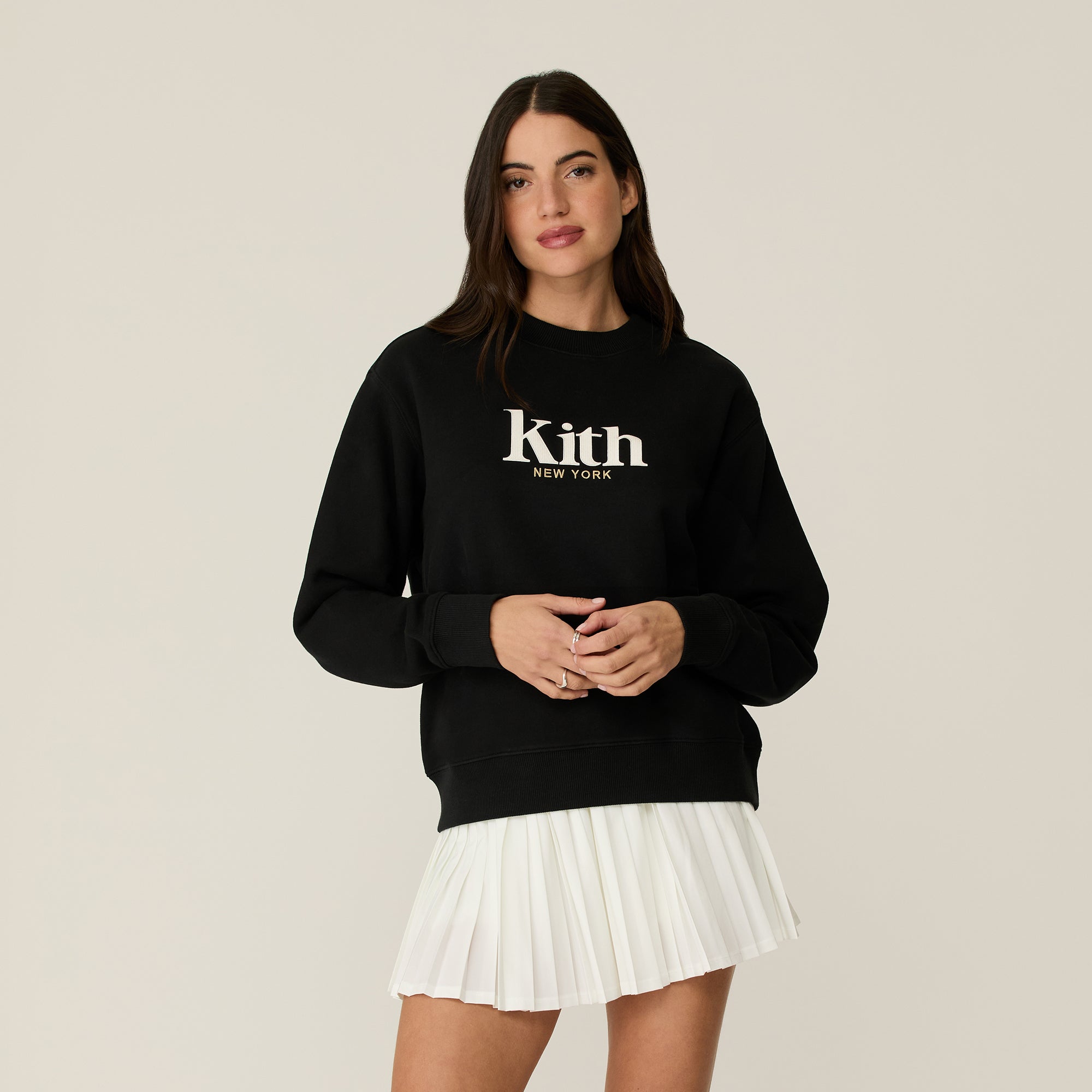 Kith Women Tanner Full Zip Hoodie - Black – Kith Canada