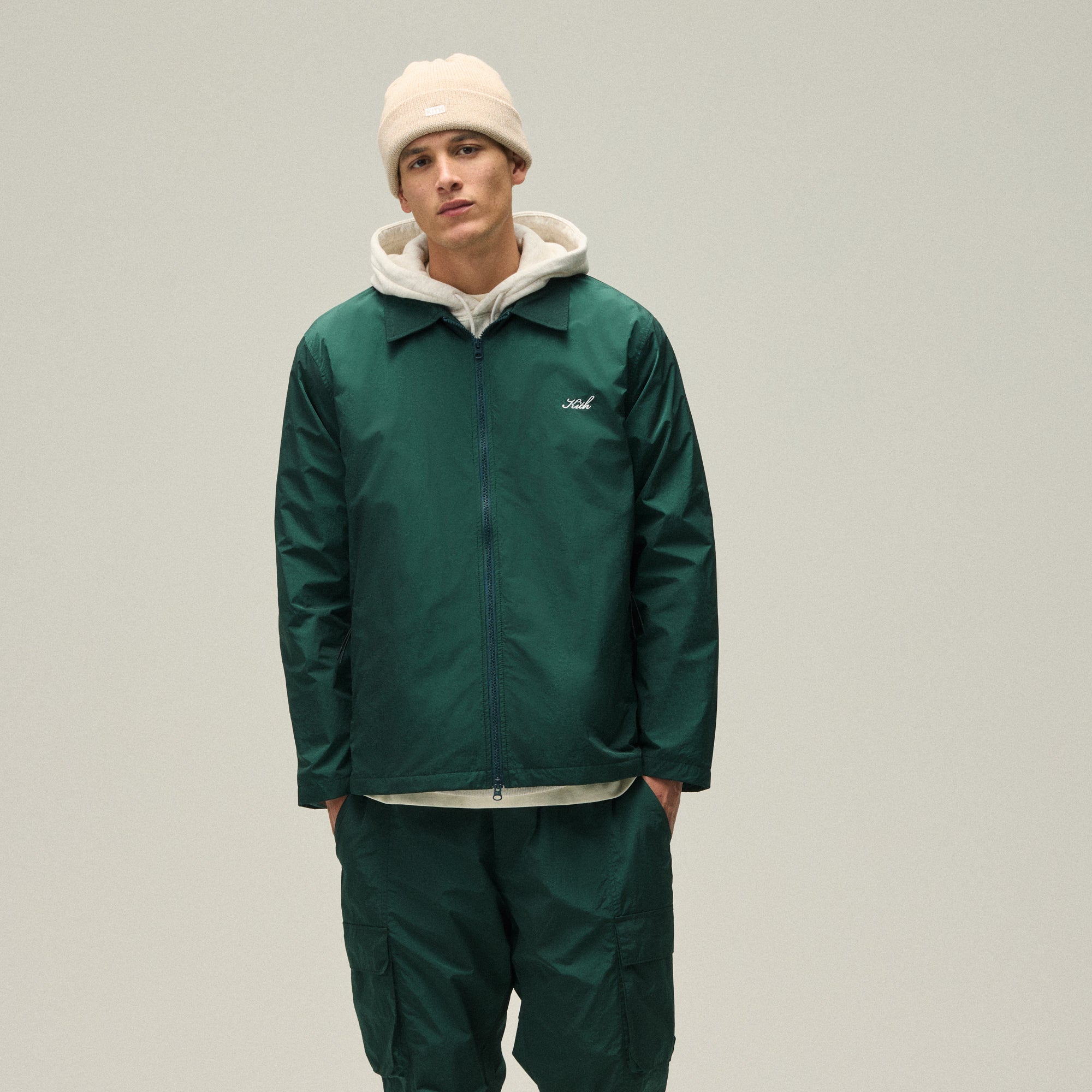 ジャケット・アウター Stone  Garment Dye Nylon Field JKT nanamica / Garment Dyed Nylon Field Shirred Coat
