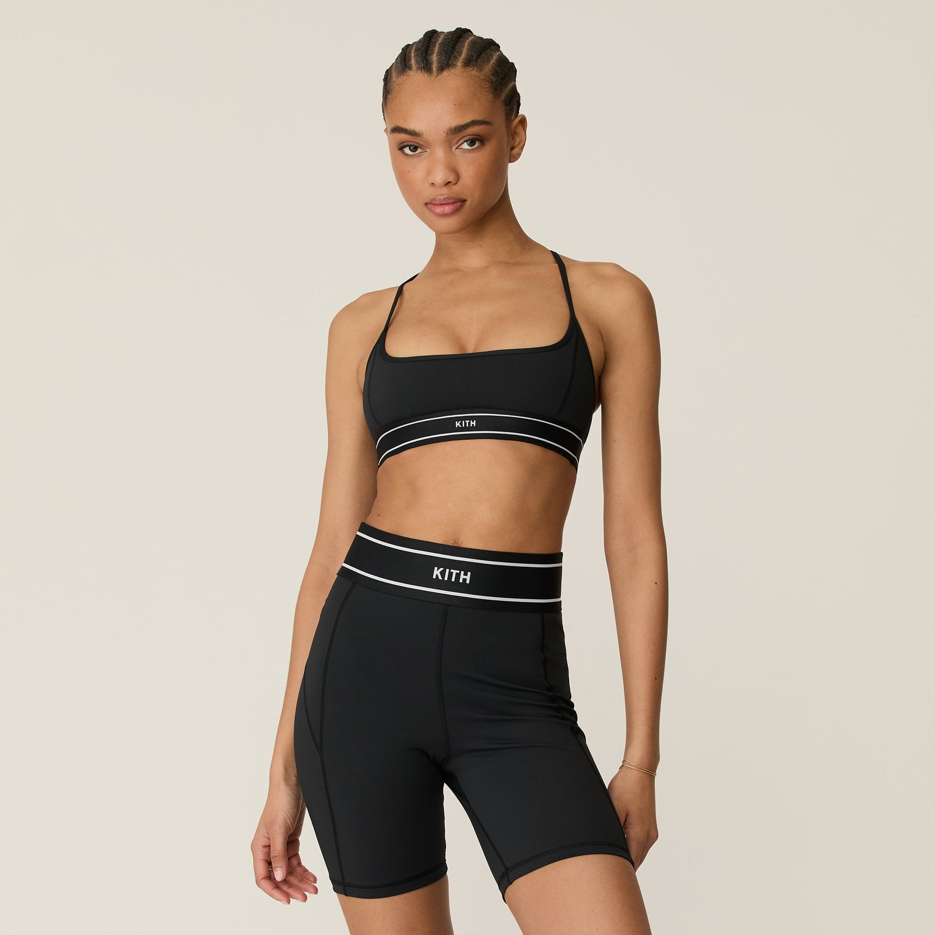 Kith Women Nadia Low Impact Bra - Black PH
