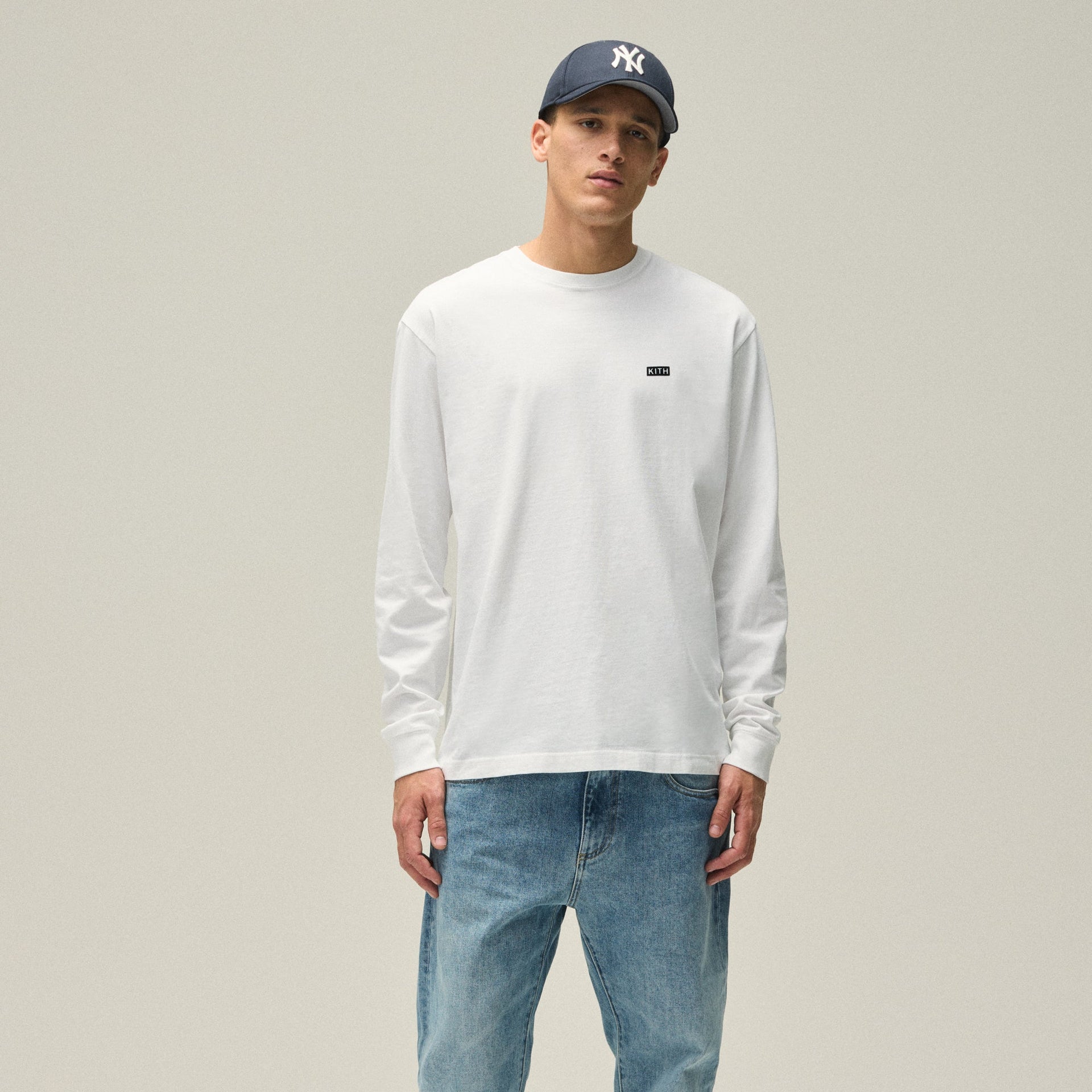 Kith Long Sleeve LAX Tee - White