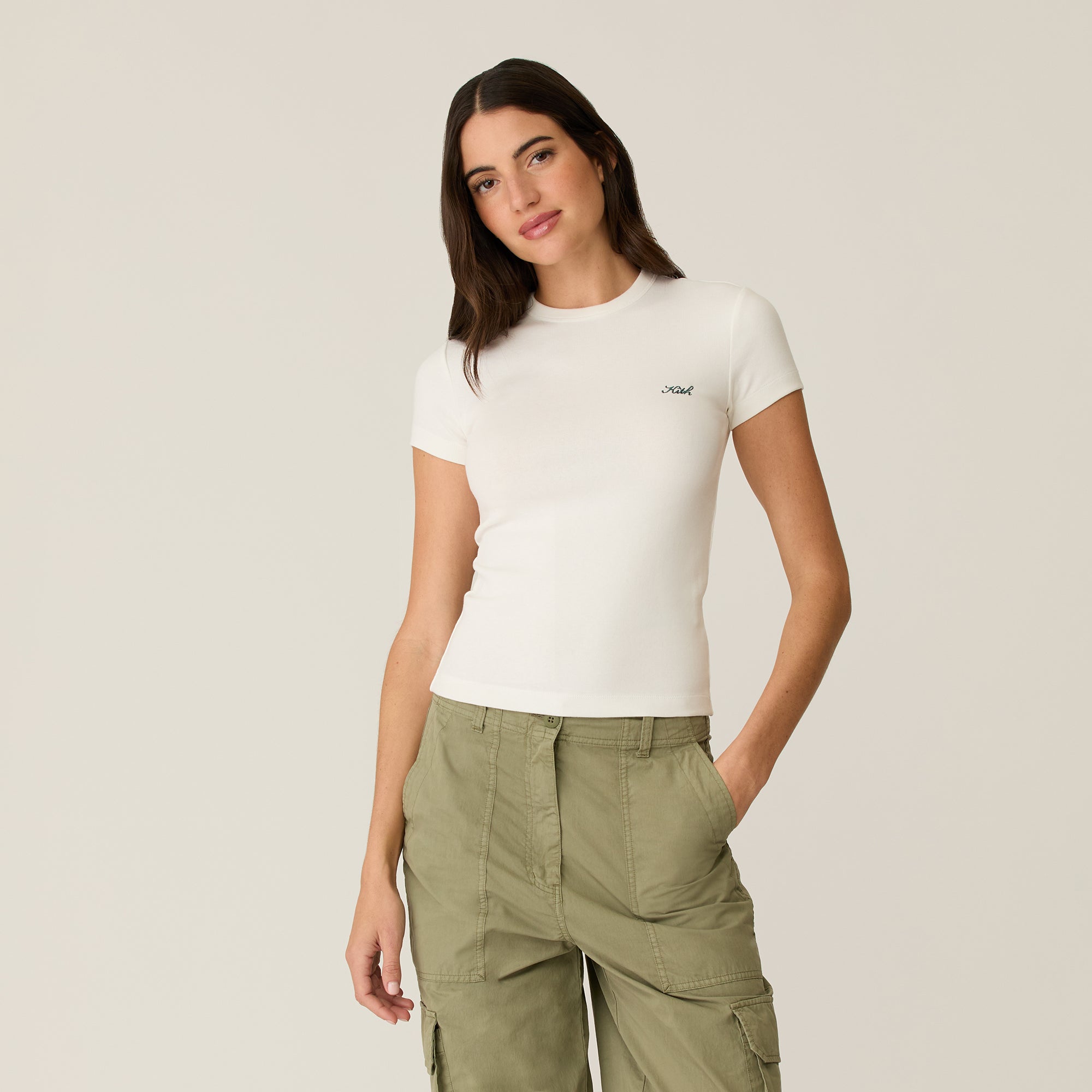 Kith Women Mulberry IV Tee - White – Kith Canada