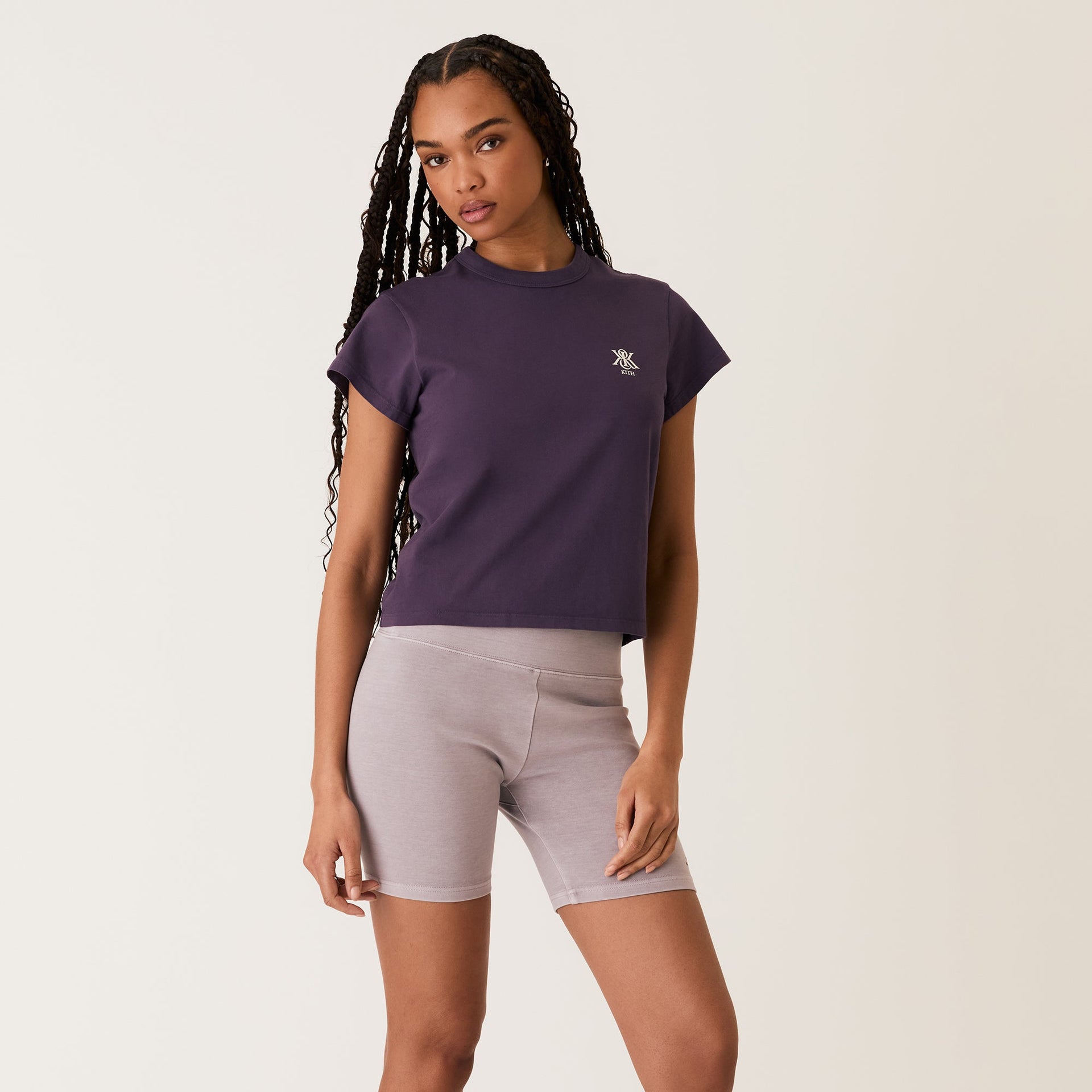 Kith Women Mulberry Vintage Tee - Nightshade