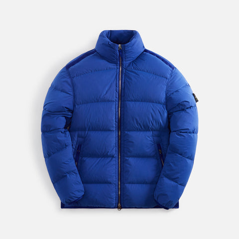 Stone Island Real Down Jacket - Bright Blue
