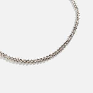 Emanuele Bicocchi Knot Chain Necklace - Silver