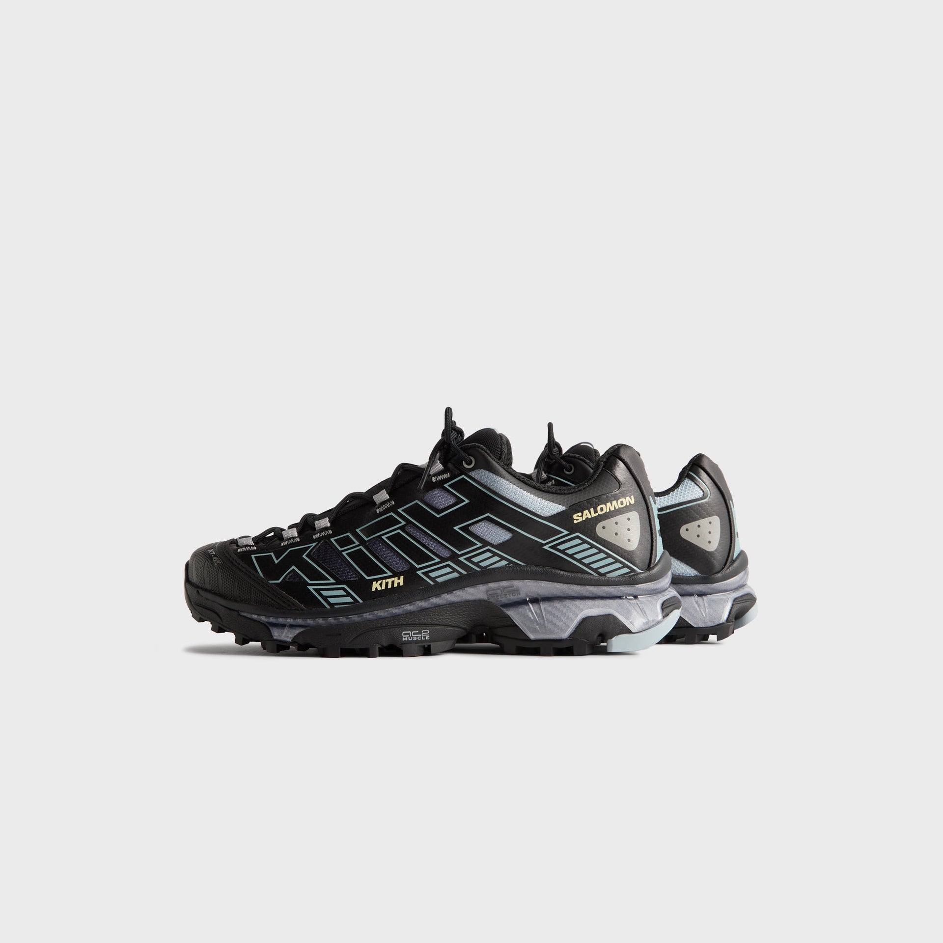 Kith for Salomon XT-4K - Black / Alloy / Blue Fog