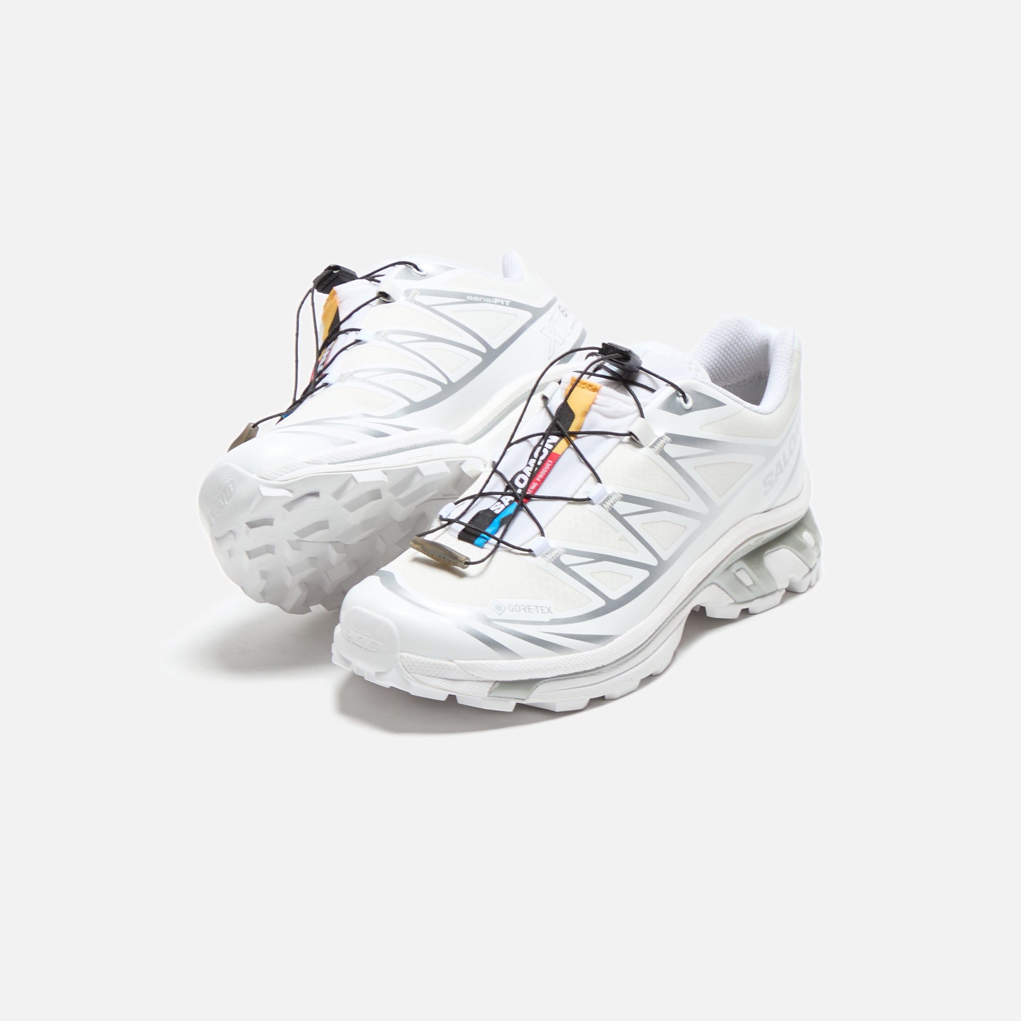 Salomon XT-6 GTX - White / White / Silver – Kith Canada