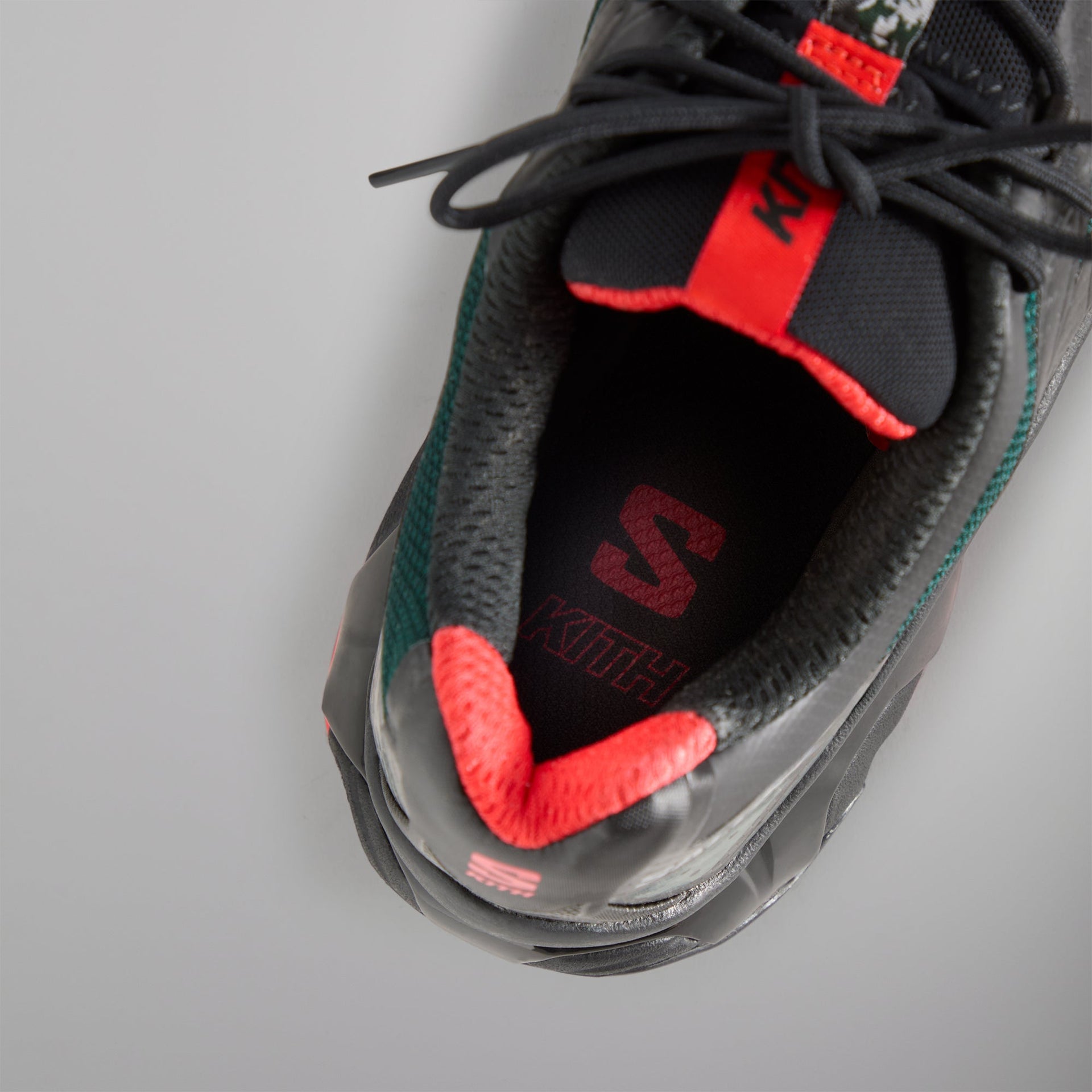 Kith for Salomon XT-4K - Black / Scarab / Fiery Red