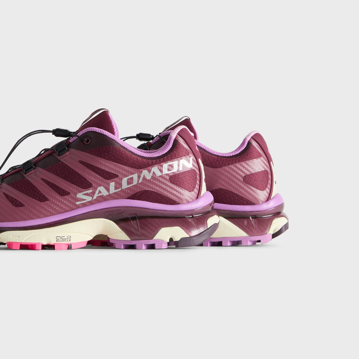 Kith for Salomon XT-4 OG - Maroon Banner / Nocturne / Knockout Pink