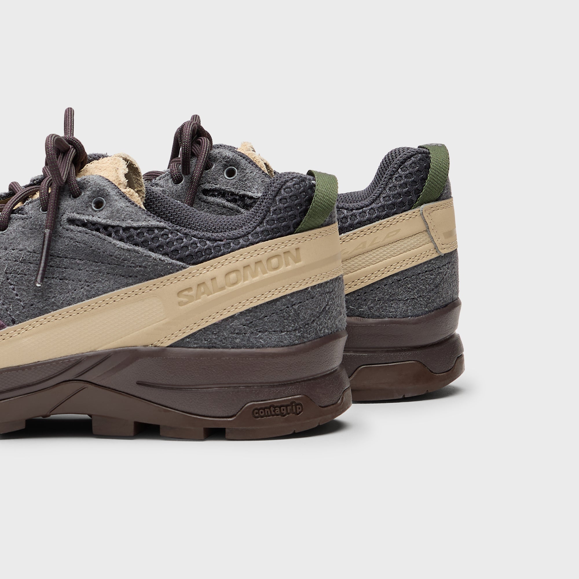 Salomon X-ALP SUEDE - Plum Perfect / Nine Iron / Safari – Kith Canada