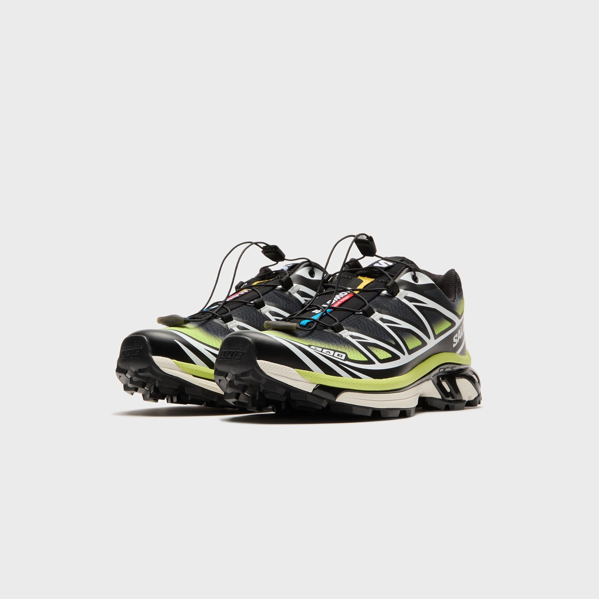 Salomon XT-6 Skyline - Black / Maritime Blue / Sharp Green