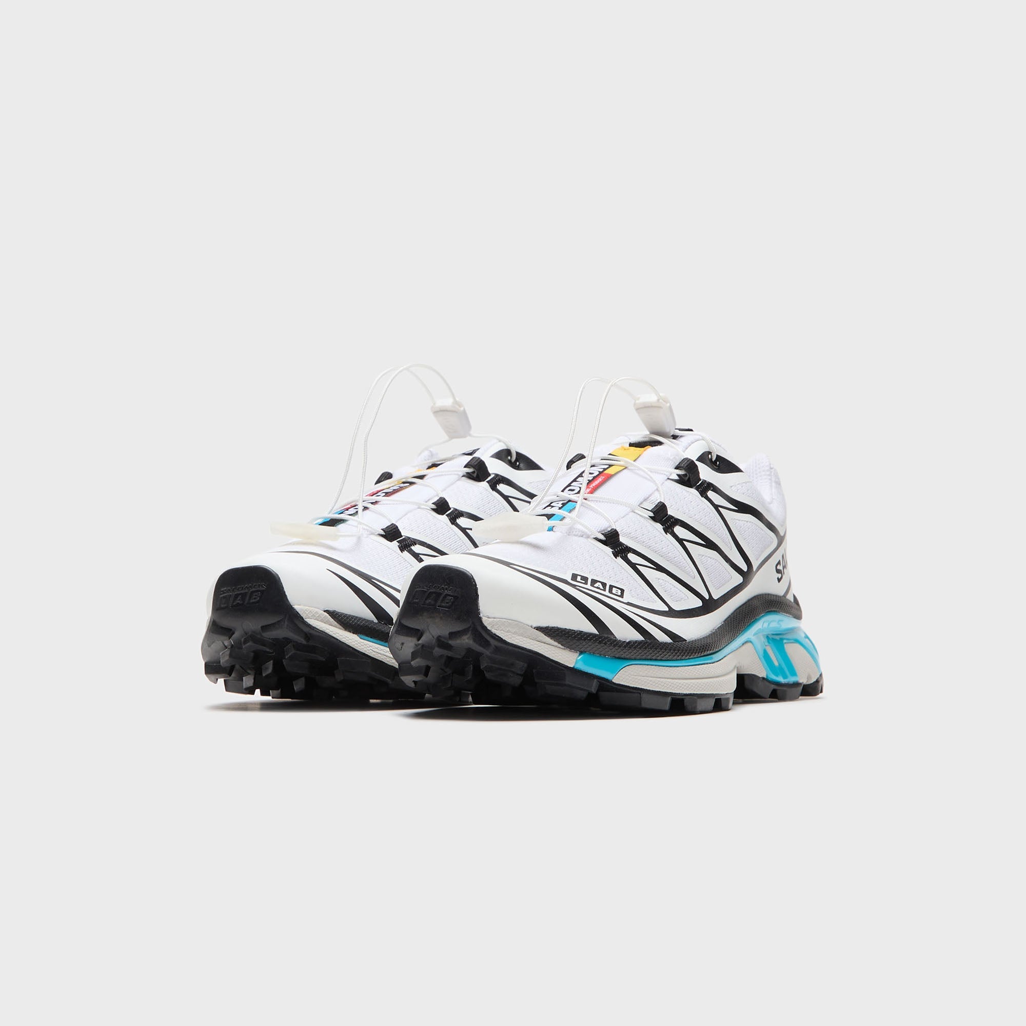 マ*チ様 SALOMON XT-6 Black/White/Blue Curac Salomon XT-6 - Black / White / Blue Curacao – Kith Canada