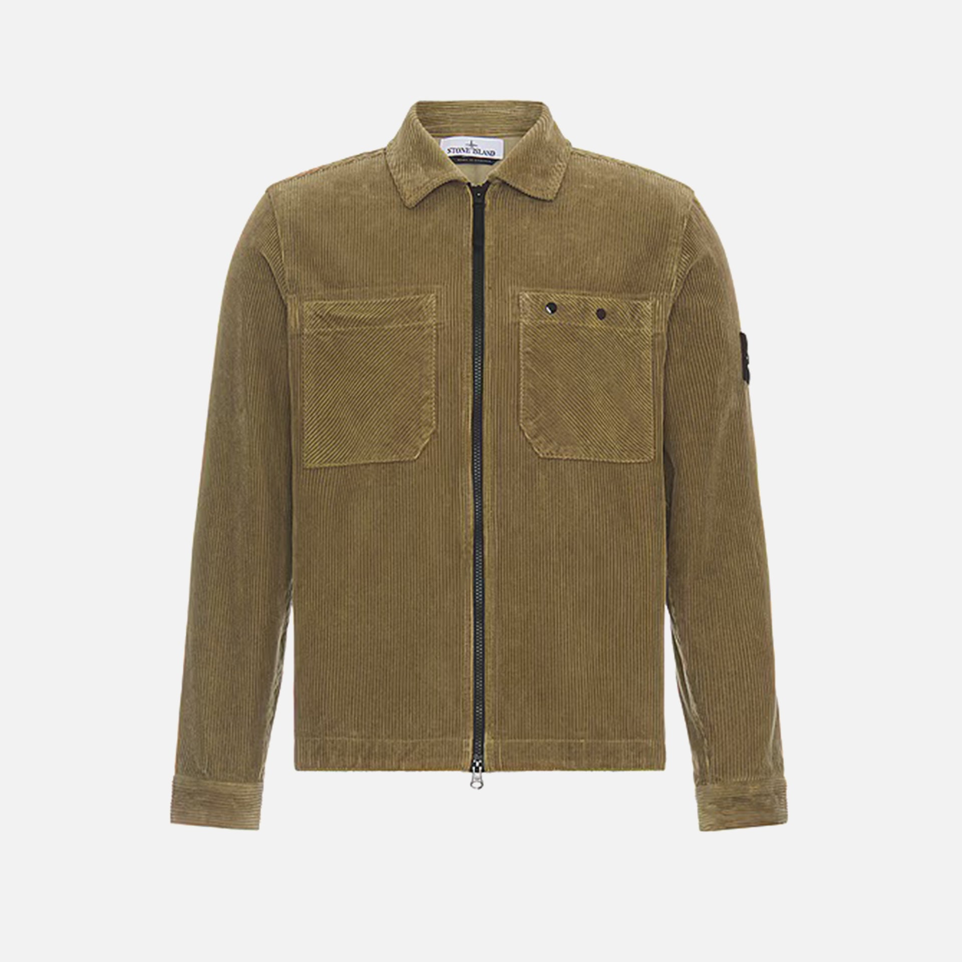 Stone Island Corduroy Overshirt - Biscuit