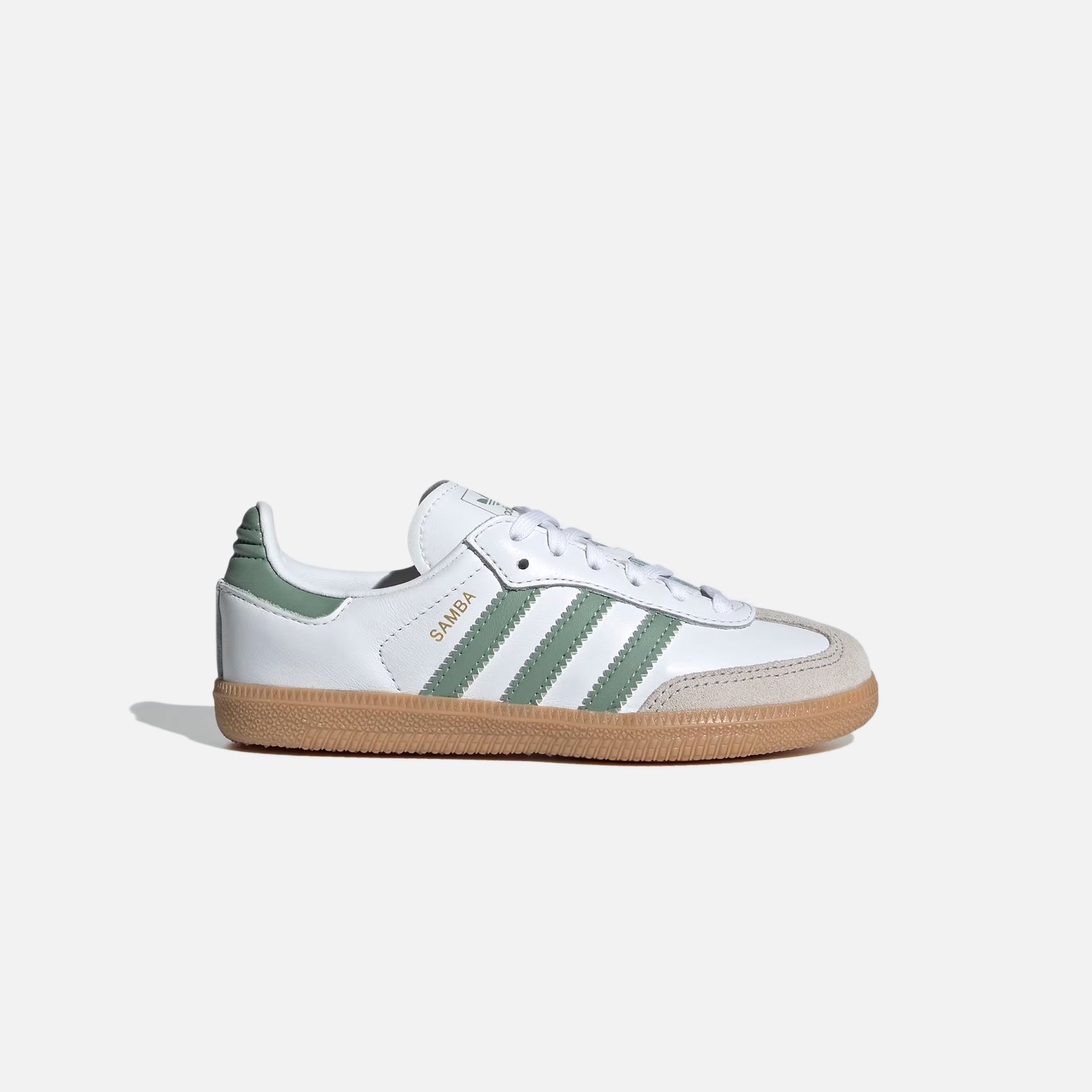 adidas PS Samba OG - White / Silver Green / Gum 3