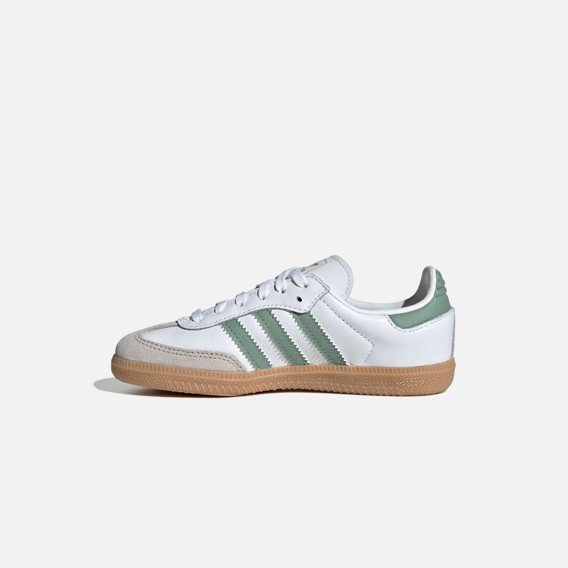 adidas PS Samba OG - White / Silver Green / Gum 3