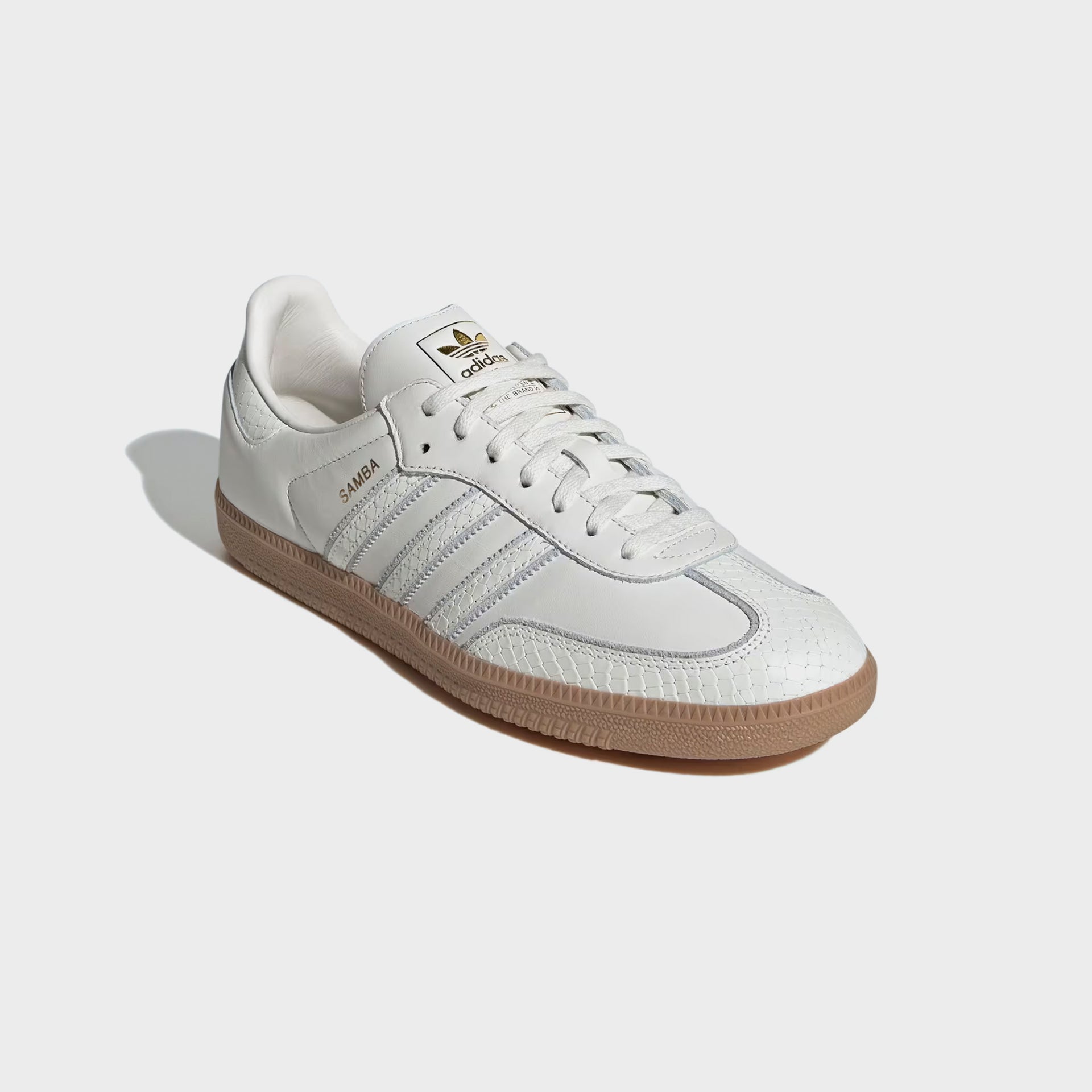 adidas Samba OG - Core White / Core White / Gum 4