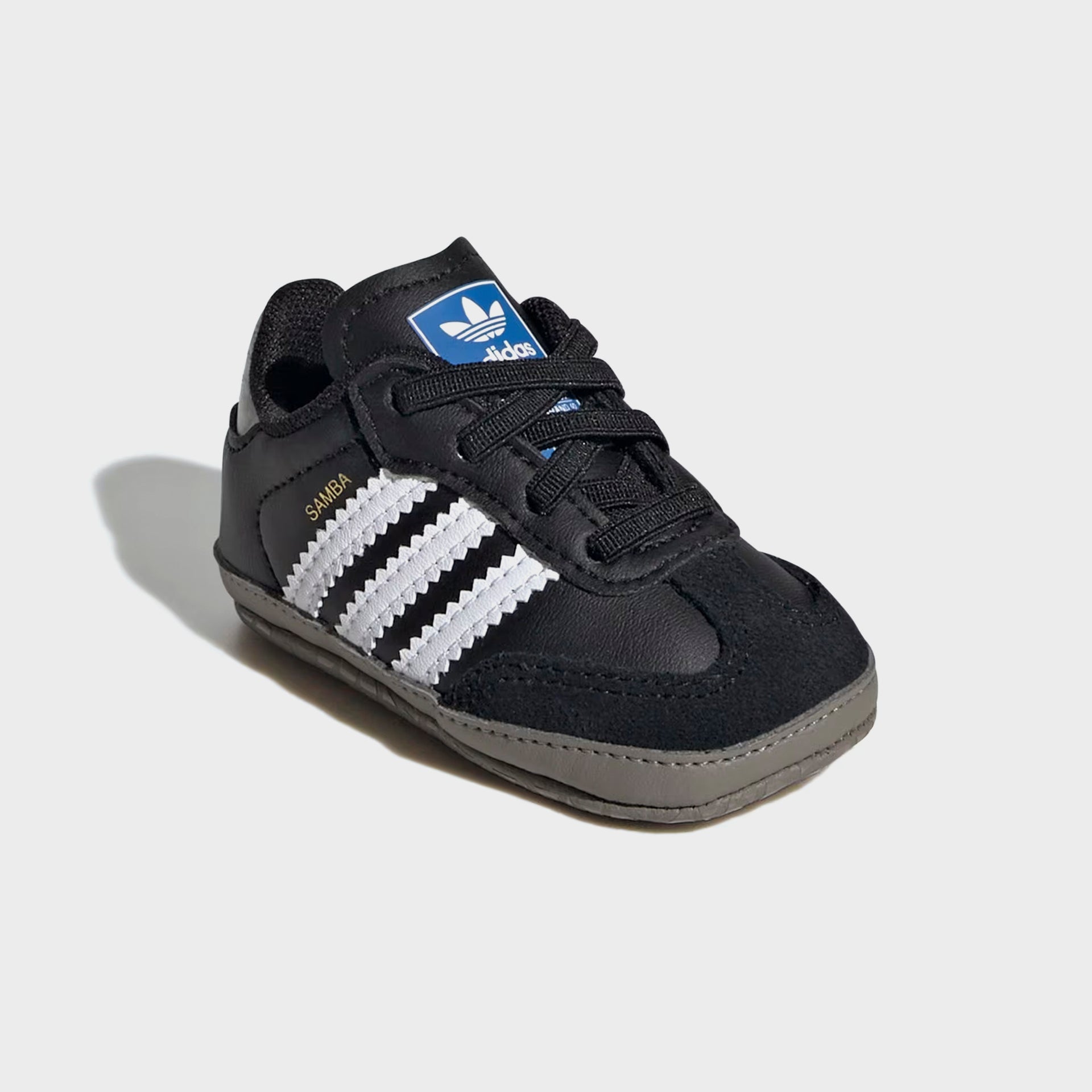 adidas Samba Crib - Core Black / Cloud White / Blue Bird