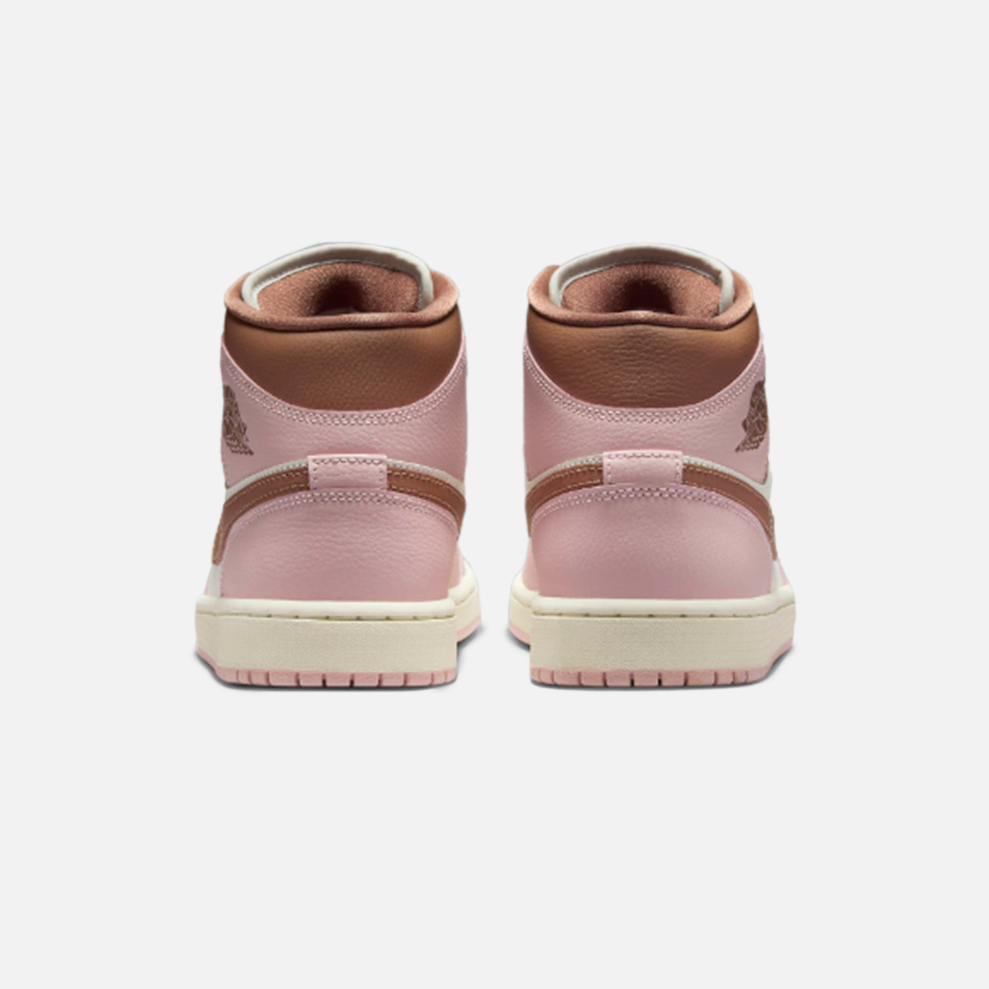 Nike Air Jordan 1 Mid - Pink Oxford / Sail / Archaeo Brown – Kith