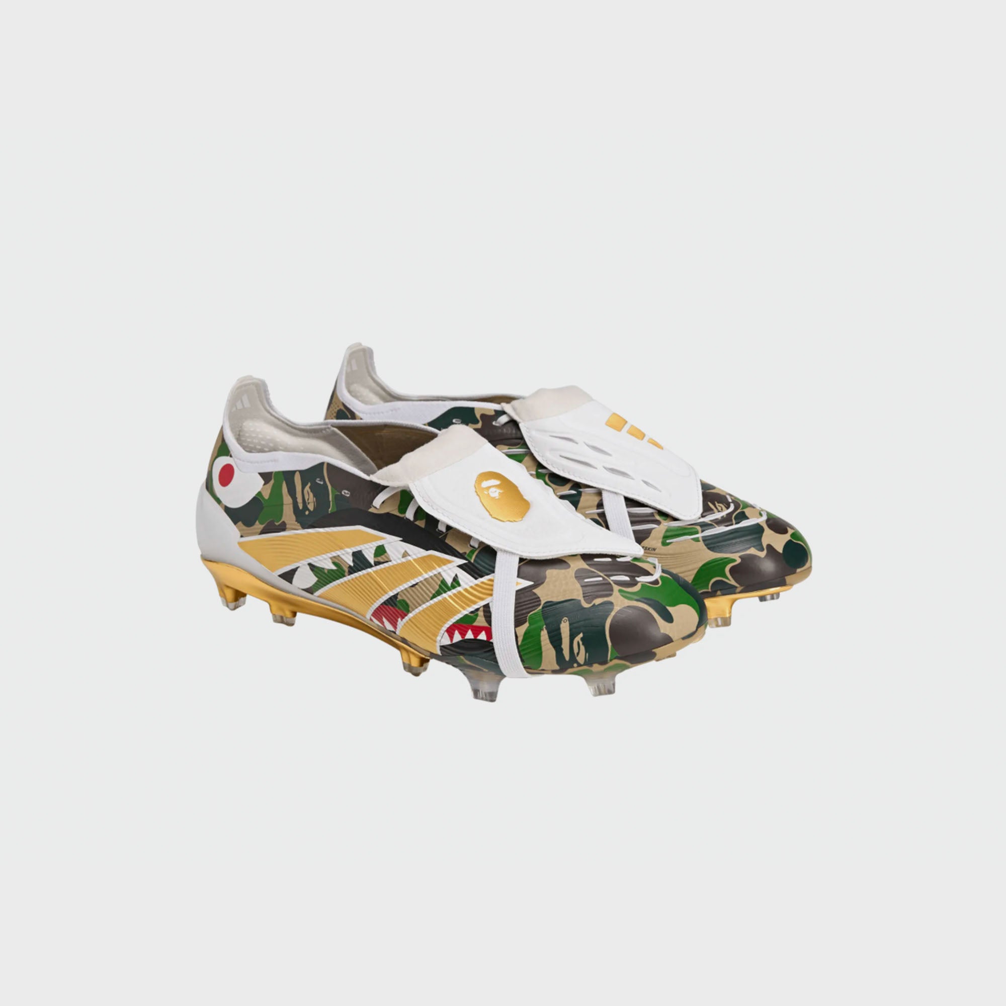 adidas x BAPE Predator Elite Ft Fg - Hemp / Gold Metallic