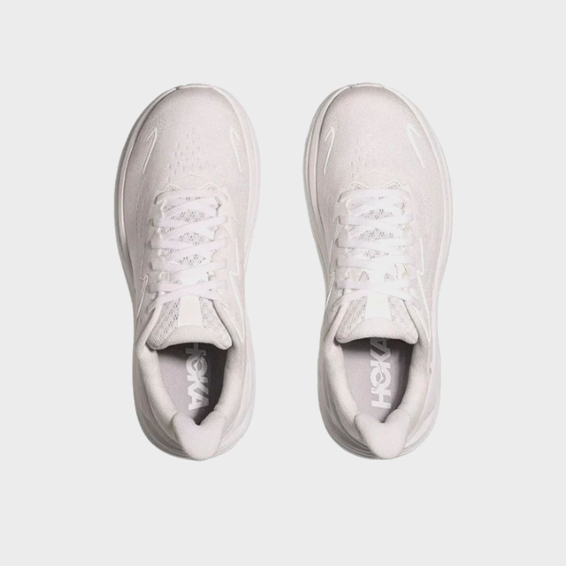 HOKA Clifton 10 - White / White