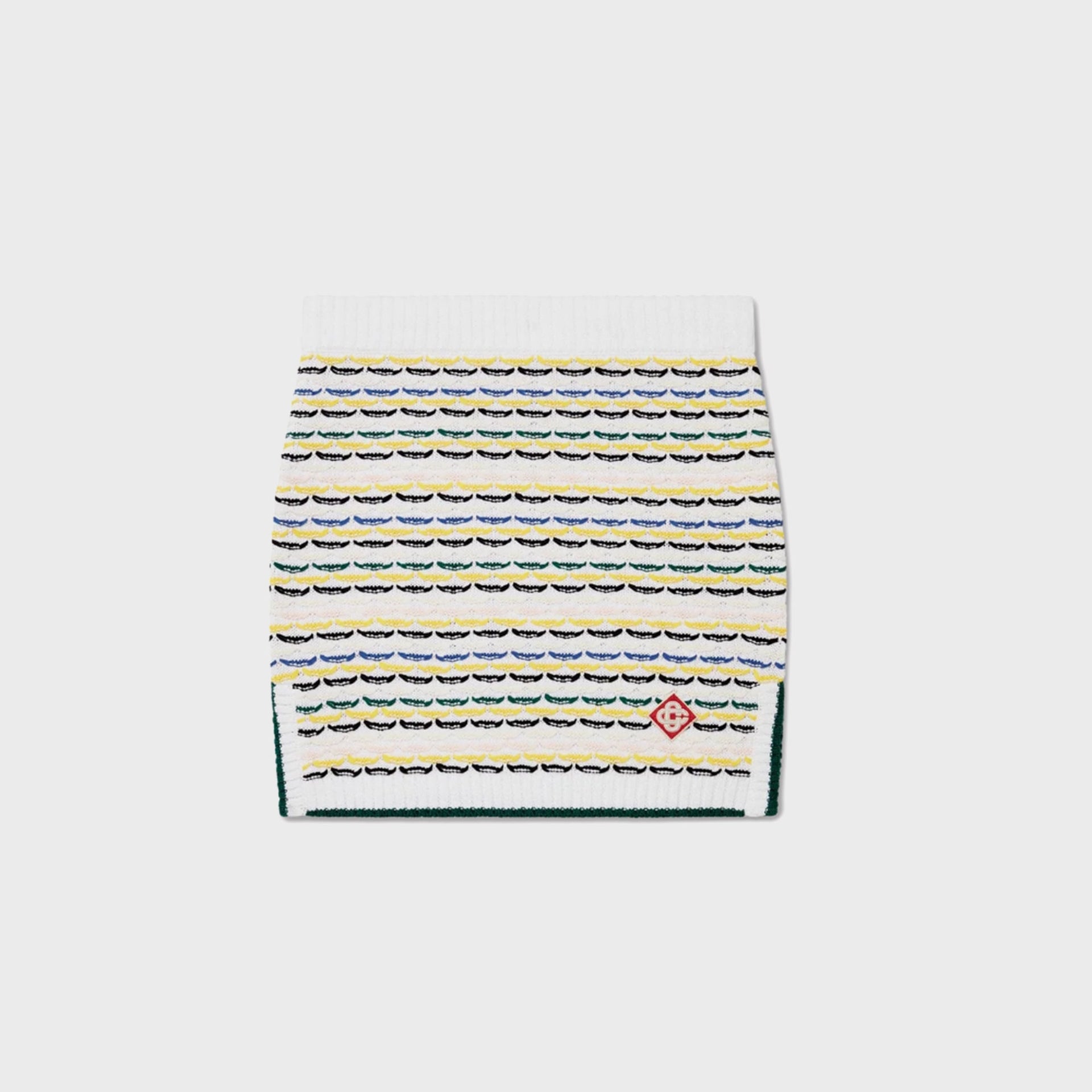 Casablanca Tuck Stitch Skirt - Multi