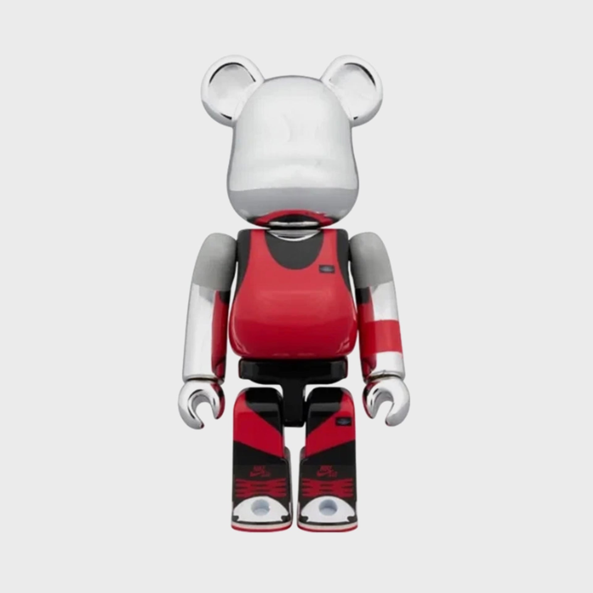 Medicom Toy BE@RBRICK Michael Jordan 1985 Air Jordan "Playground" 100% - Silver
