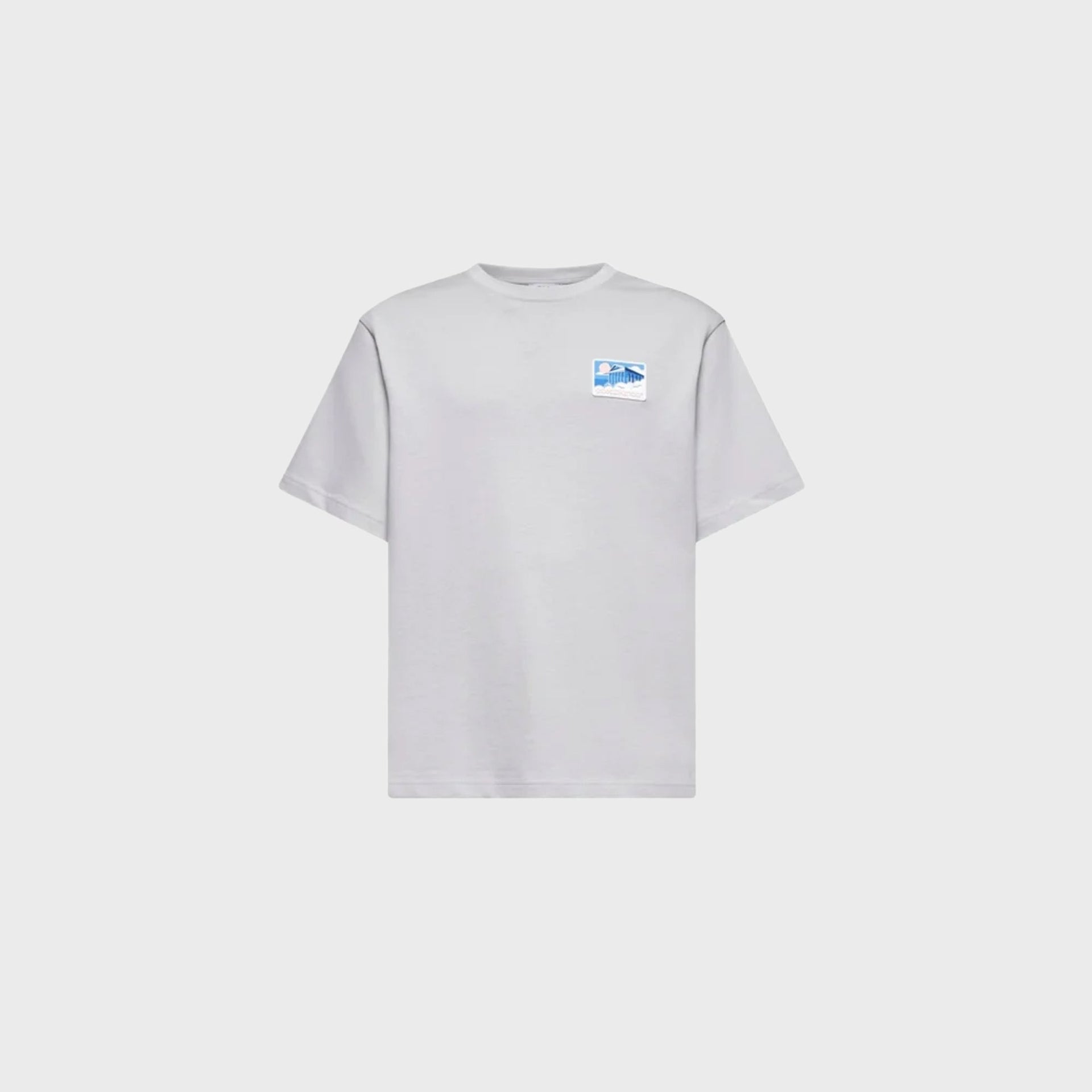 Casablanca Oversized Tee - Grey Marle