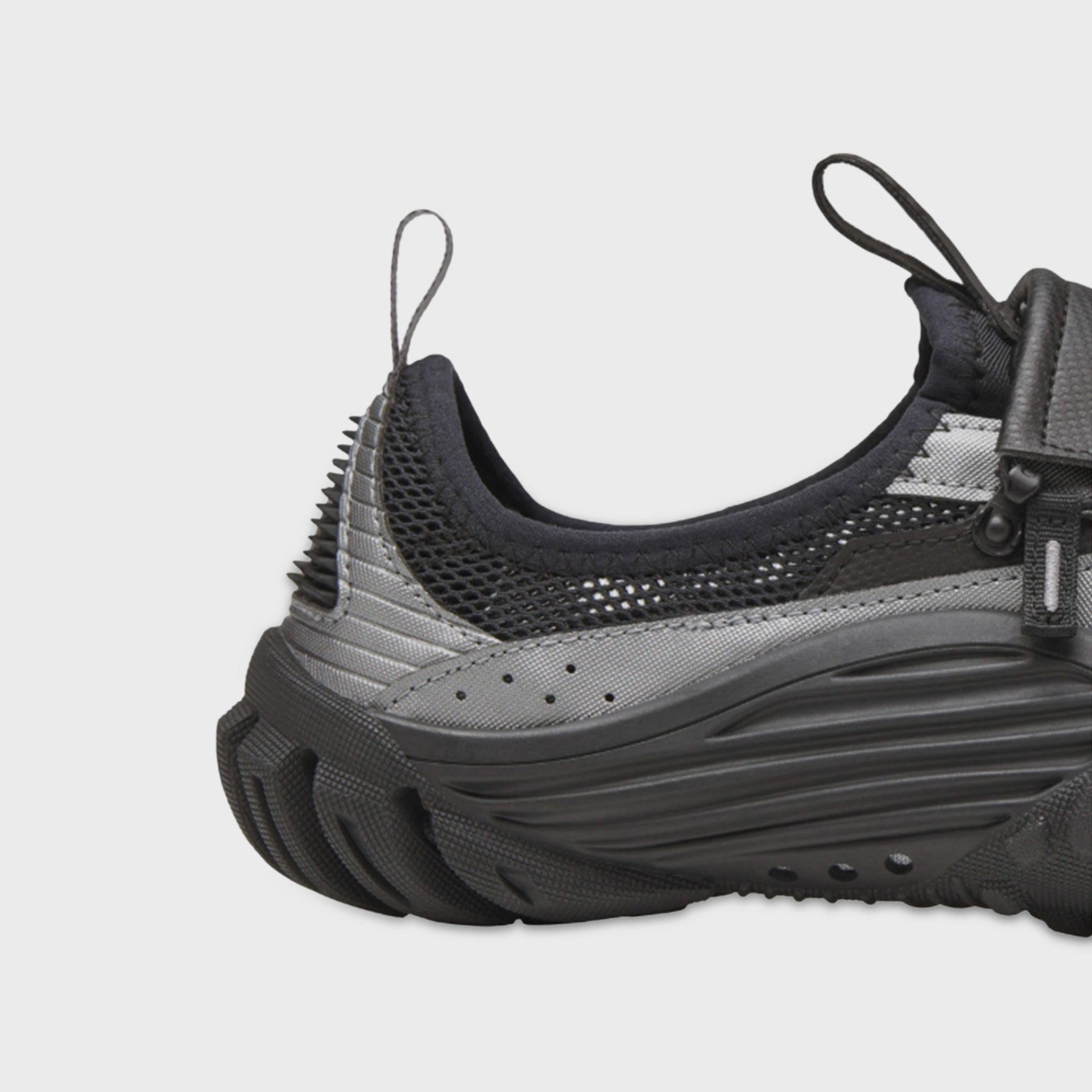 adidas x Pharrell Williams Water Moc - Core Black / Silver Metallic