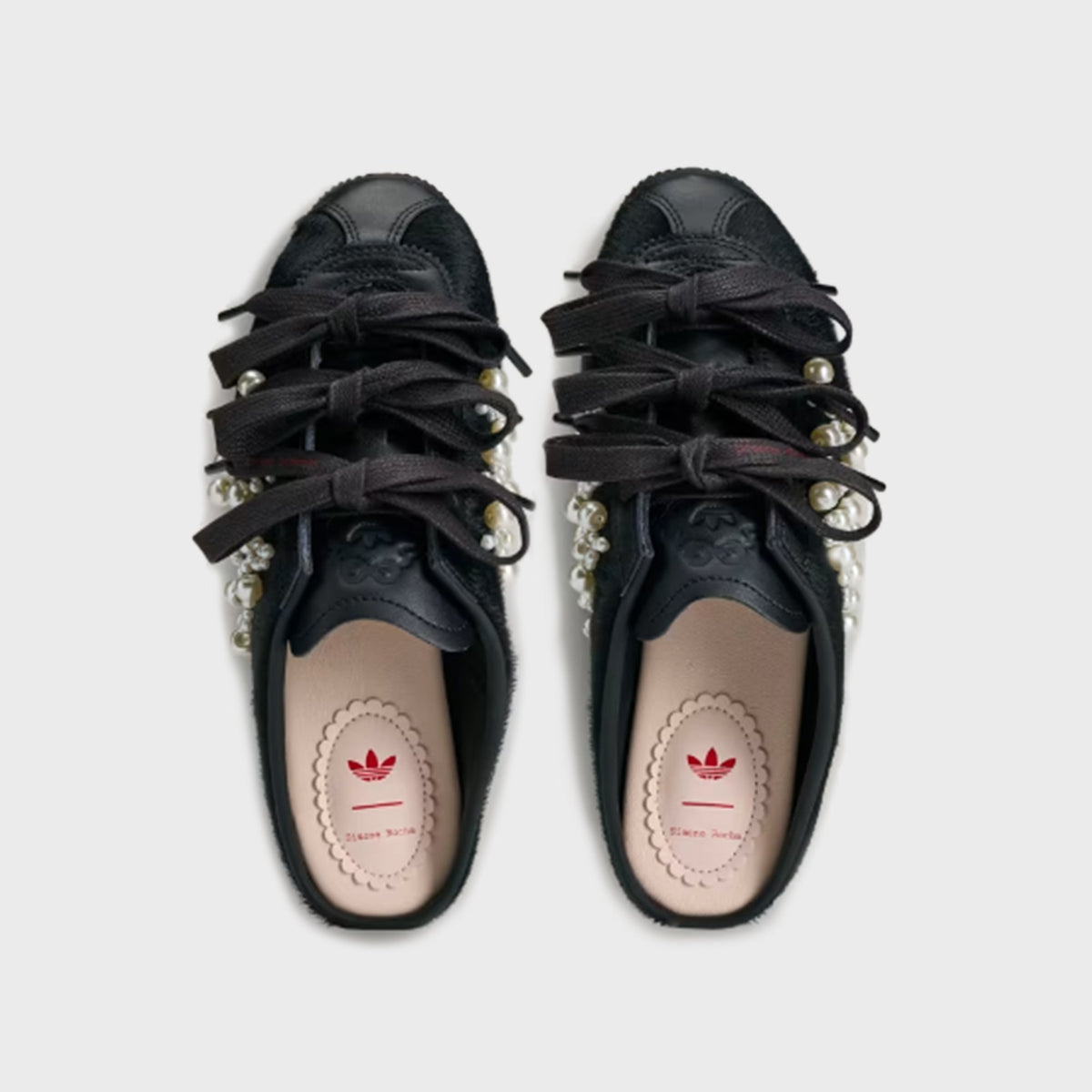 adidas x Simone Rocha WMNS Japan Slip-On - Core Black / Better Scarlet