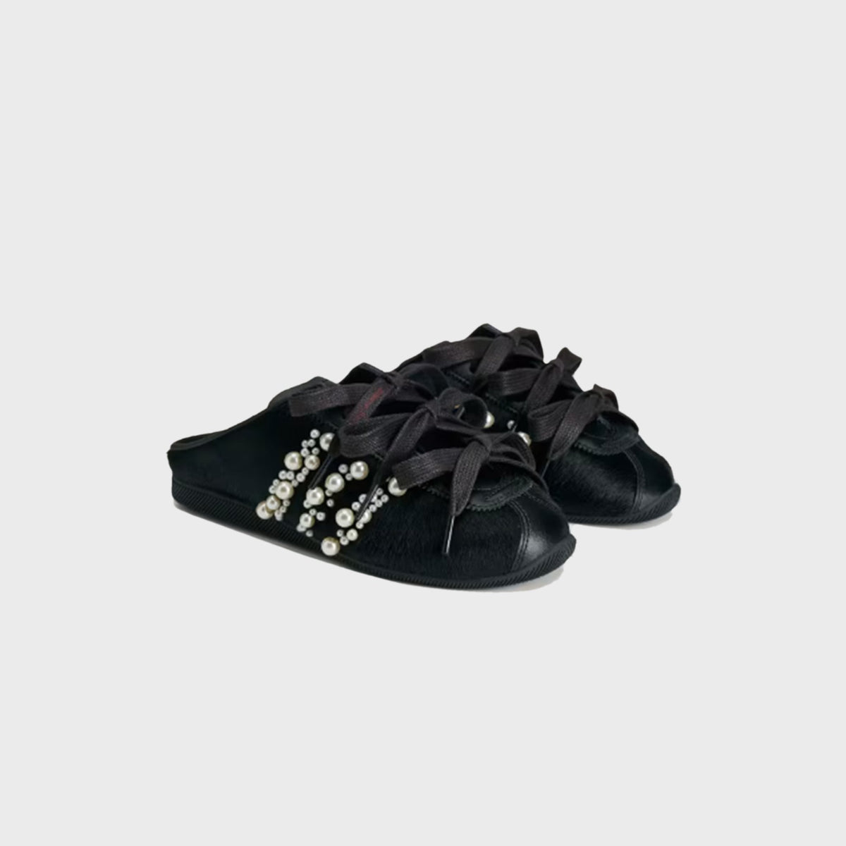 adidas x Simone Rocha WMNS Japan Slip-On - Core Black / Better Scarlet