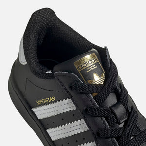 adidas TD Superstar - Black / White / Black