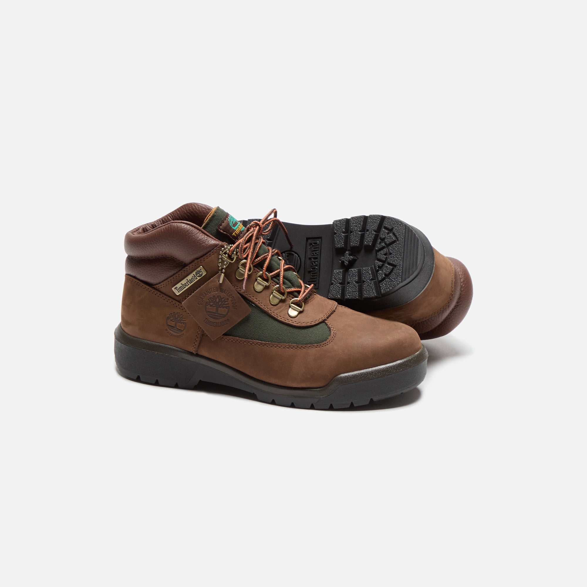 Timberland Mid Lace-Up Waterproof Field Boot - Chocolate – Kith Canada