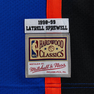 Kith and Mitchell & Ness for the New York Knicks Latrell Sprewell Jersey - Knicks Blue / Knicks Orange
