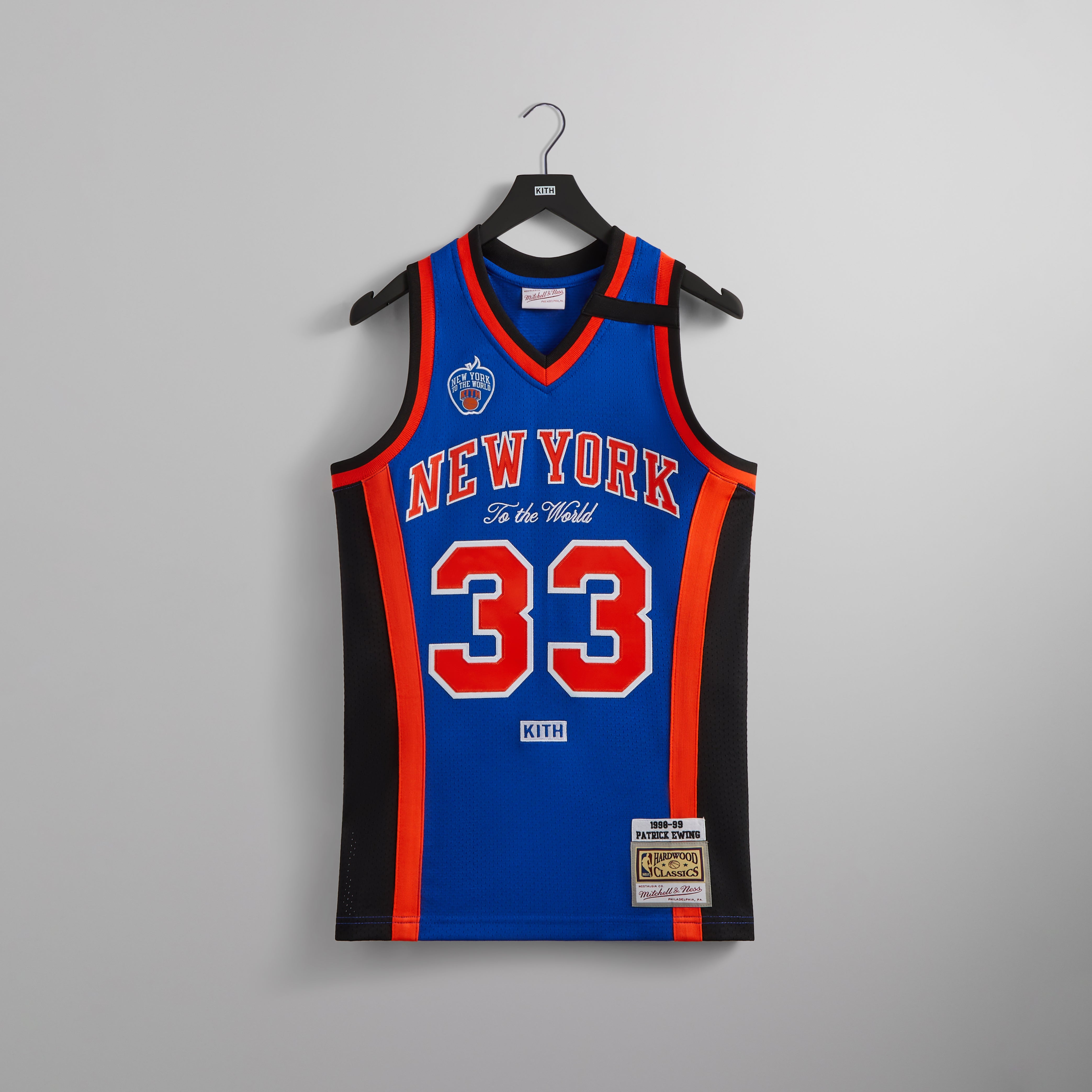 Kith and Mitchell & Ness for the New York Knicks Patrick