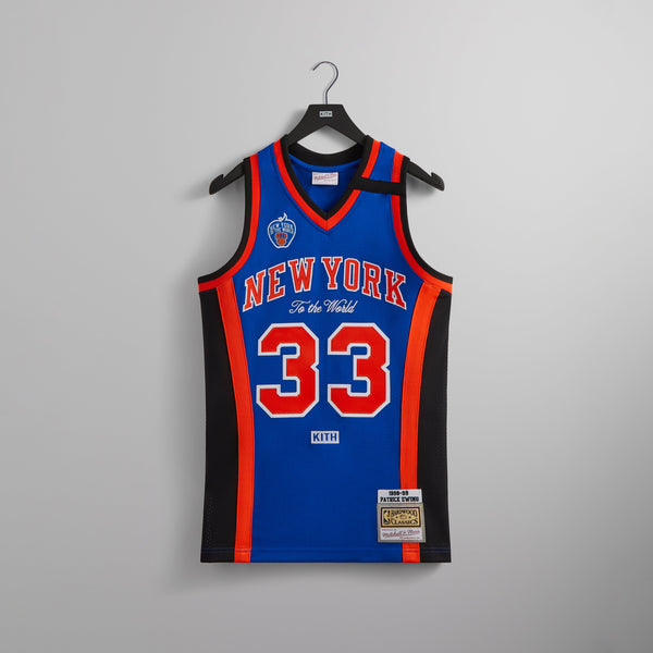 Kith and Mitchell & Ness for the New York Knicks Patrick Ewing