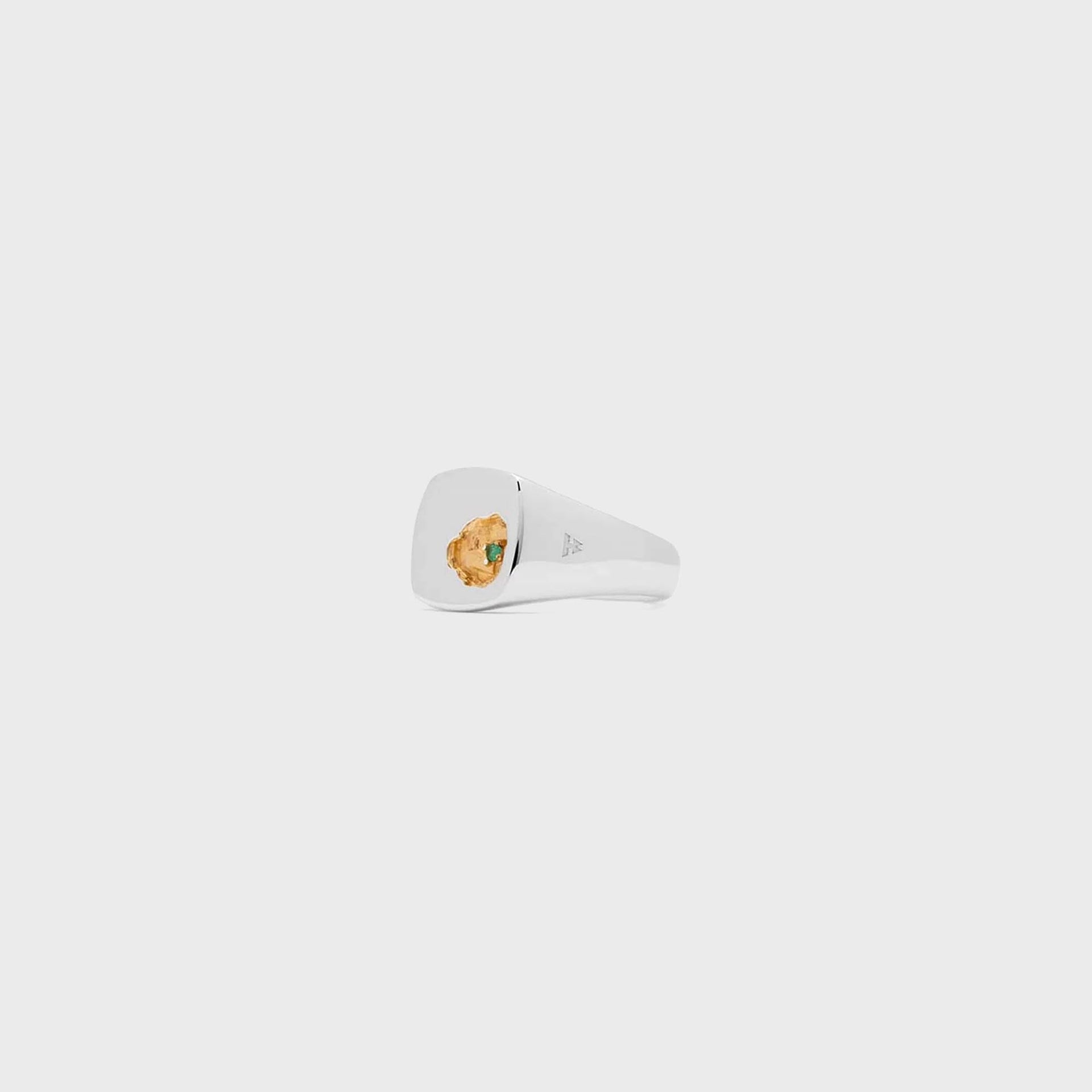 Tom Wood Mined Small Ring - Silver