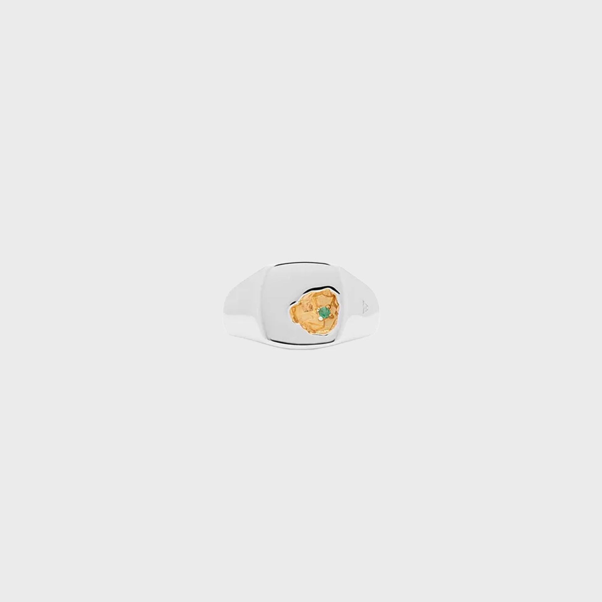 Tom Wood Mined Small Ring - Silver