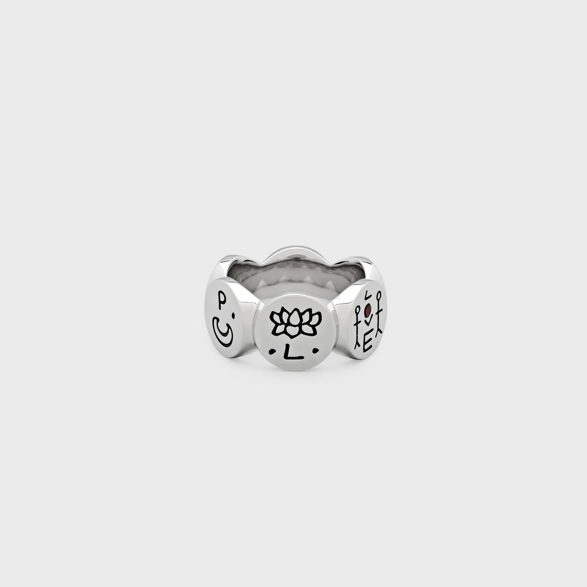 Tom Wood Simple Love Ring - Silver