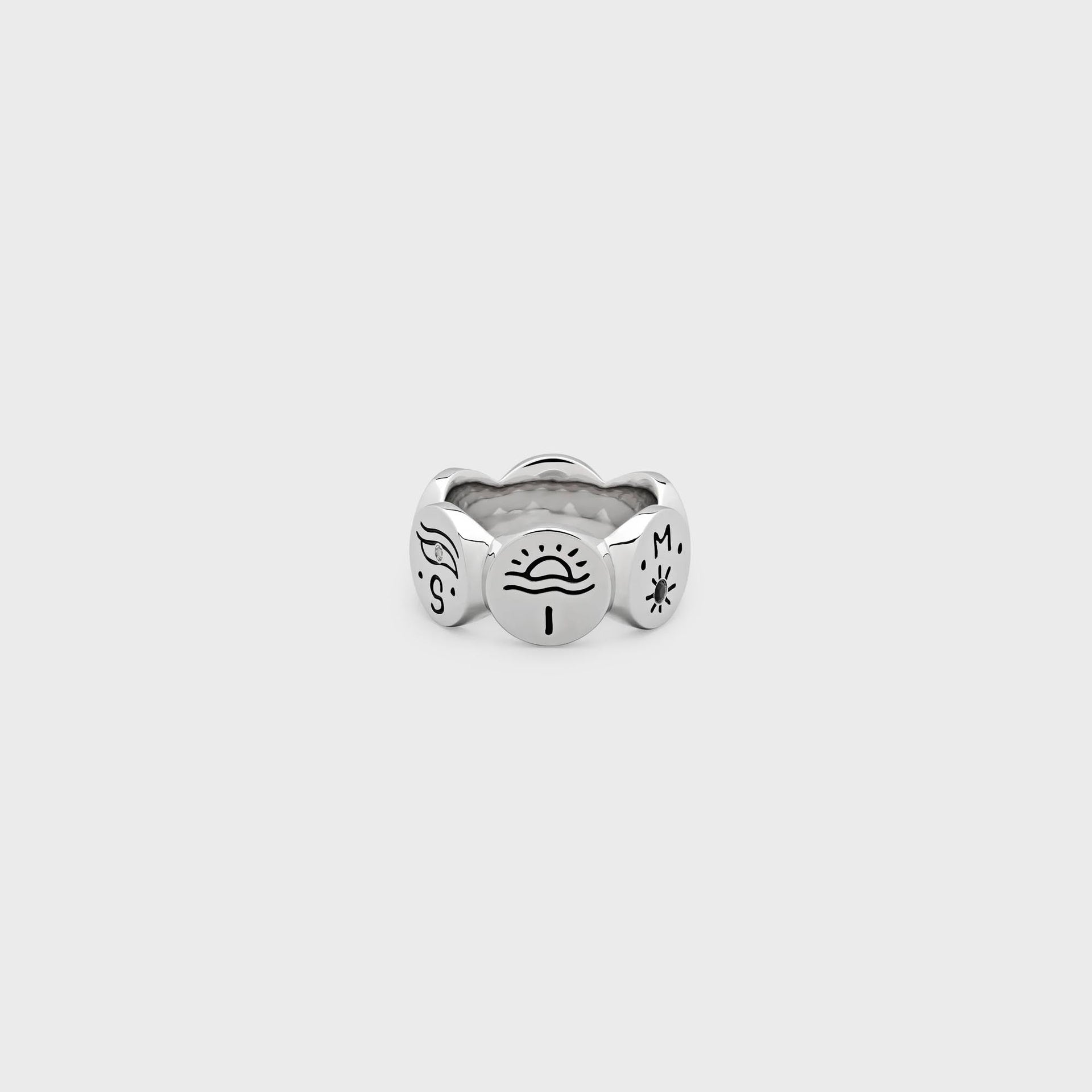 Tom Wood Simple Love Ring - Silver